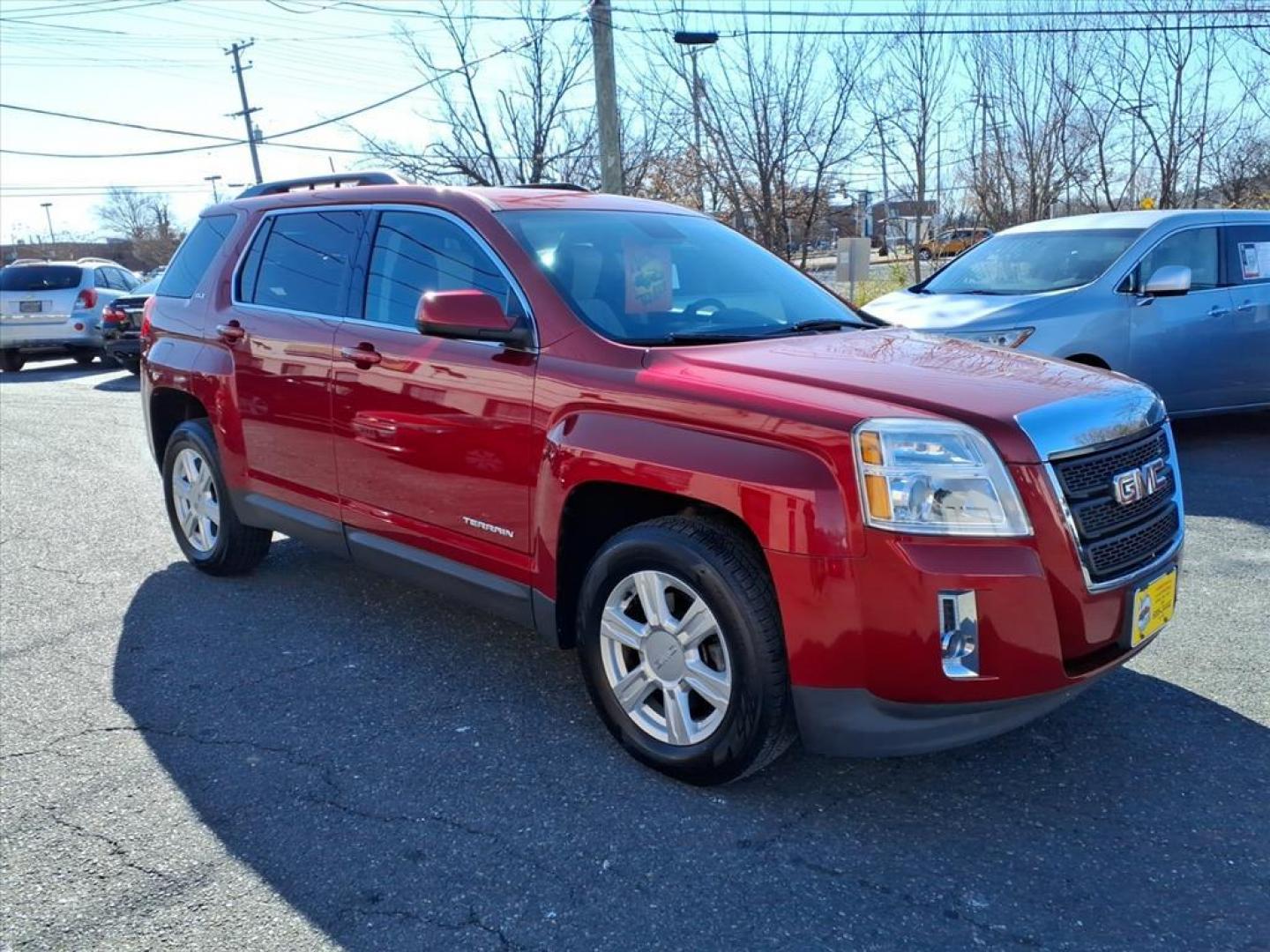2014 Crystal Red Tintcoat GMC Terrain SLT-1 (2GKFLXE3XE6) with an 3.6L 6 Cylinder Fuel Injected engine, ATAWD transmission, located at 50 Eastern Blvd., Essex, MD, 21221, (410) 686-3444, 39.304367, -76.484947 - Photo#6