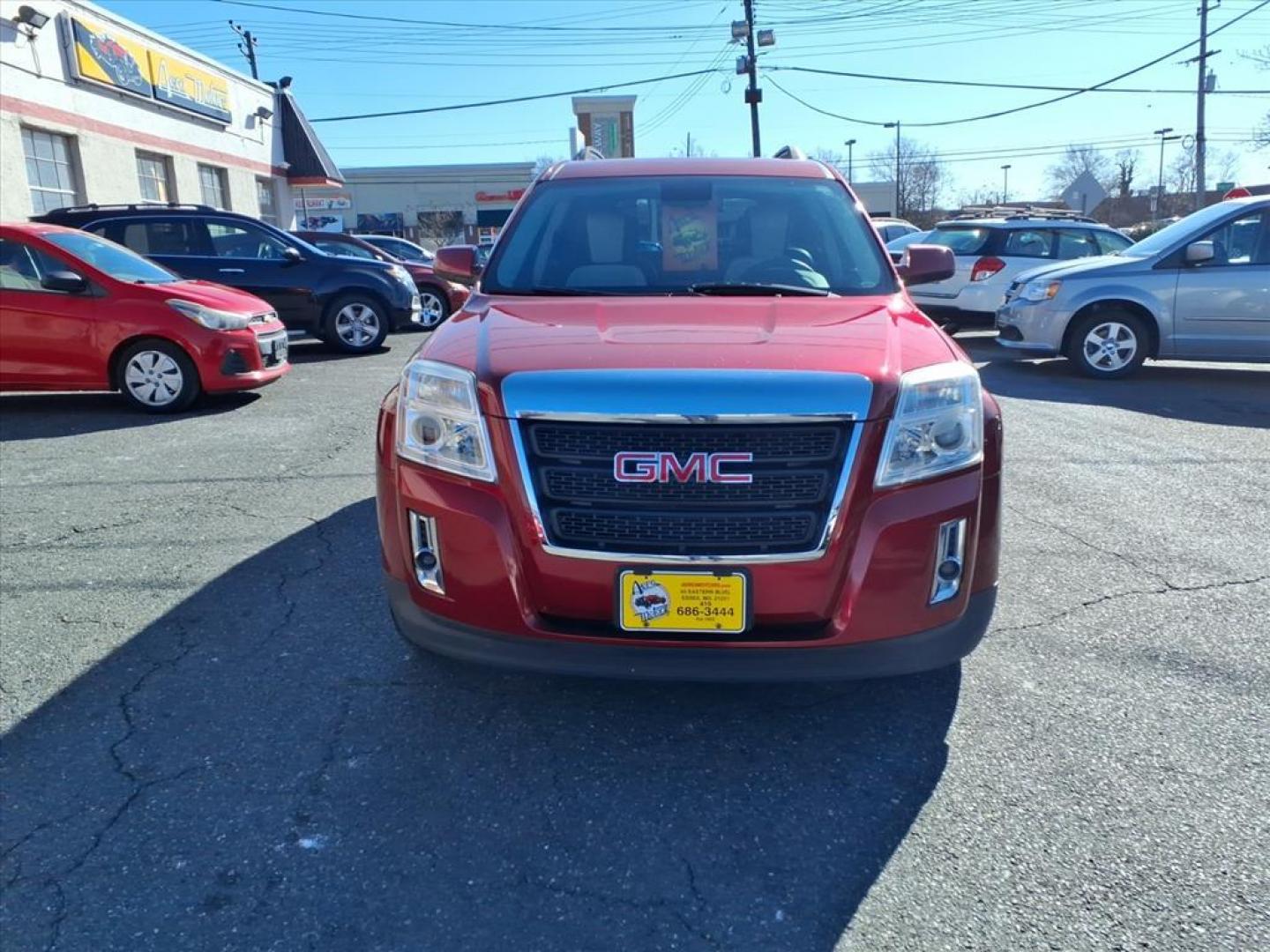 2014 Crystal Red Tintcoat GMC Terrain SLT-1 (2GKFLXE3XE6) with an 3.6L 6 Cylinder Fuel Injected engine, ATAWD transmission, located at 50 Eastern Blvd., Essex, MD, 21221, (410) 686-3444, 39.304367, -76.484947 - Photo#7