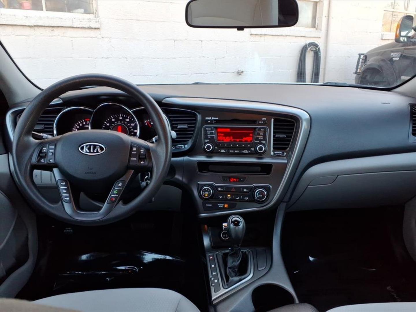 2012 Bright Silver Kia Optima LX (5XXGM4A70CG) with an 2.4L 2.4L I4 200hp 186ft. lbs. Fuel Injected engine, 6-Speed Automatic Sportmatic transmission, located at 50 Eastern Blvd., Essex, MD, 21221, (410) 686-3444, 39.304367, -76.484947 - Photo#13