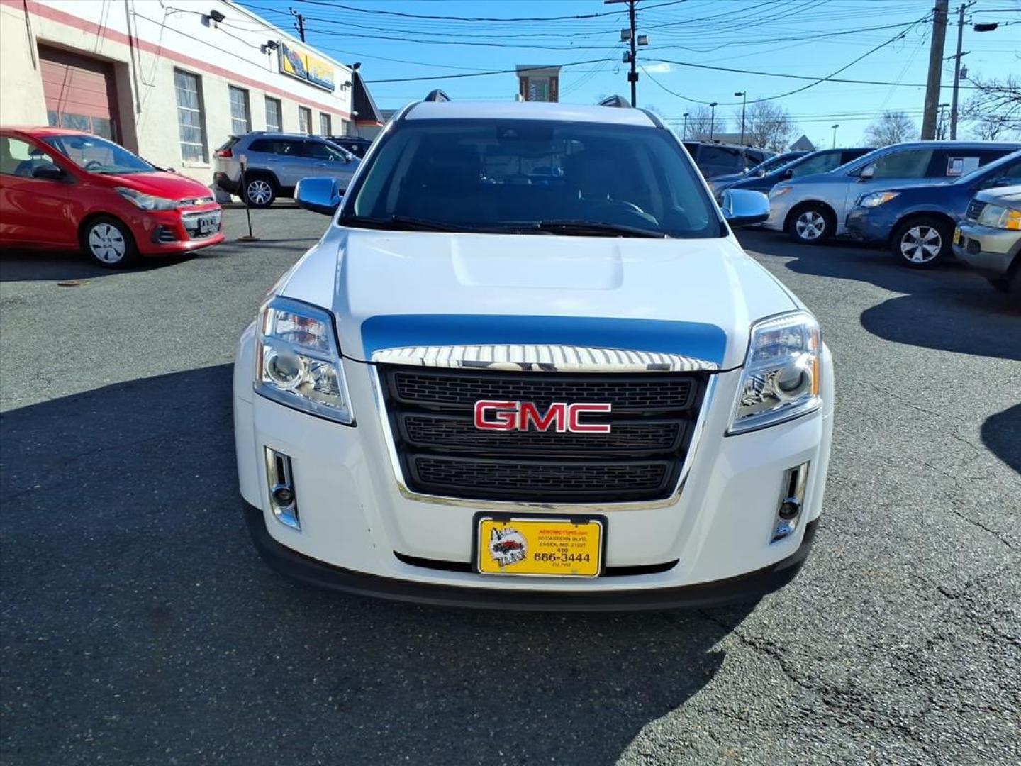 2013 Summit White GMC Terrain SLT-1 (2GKFLVE38D6) with an 3.6L 6 Cylinder Fuel Injected engine, ATAWD transmission, located at 50 Eastern Blvd., Essex, MD, 21221, (410) 686-3444, 39.304367, -76.484947 - Photo#7