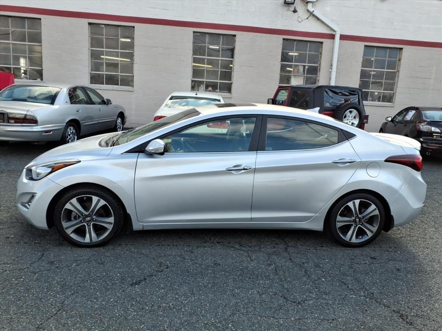 2015 Shimmering Silver Hyundai ELANTRA Sport (KMHDH4AH5FU) with an 2.0L 4 Cylinder Fuel Injected engine, Automatic transmission, located at 50 Eastern Blvd., Essex, MD, 21221, (410) 686-3444, 39.304367, -76.484947 - Photo#1