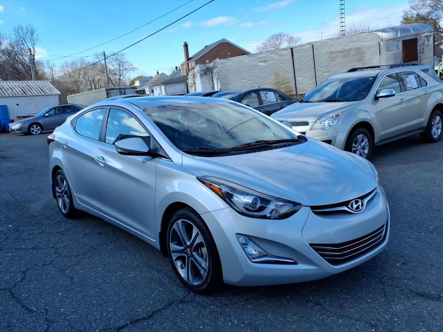2015 Shimmering Silver Hyundai ELANTRA Sport (KMHDH4AH5FU) with an 2.0L 4 Cylinder Fuel Injected engine, Automatic transmission, located at 50 Eastern Blvd., Essex, MD, 21221, (410) 686-3444, 39.304367, -76.484947 - Photo#6