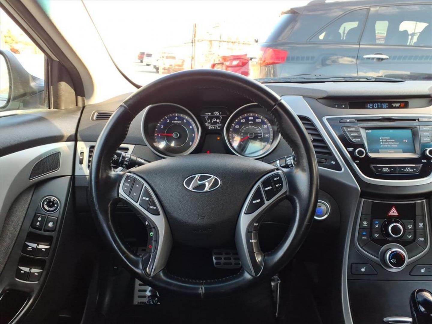 2015 Shimmering Silver Hyundai ELANTRA Sport (KMHDH4AH5FU) with an 2.0L 4 Cylinder Fuel Injected engine, Automatic transmission, located at 50 Eastern Blvd., Essex, MD, 21221, (410) 686-3444, 39.304367, -76.484947 - Photo#13