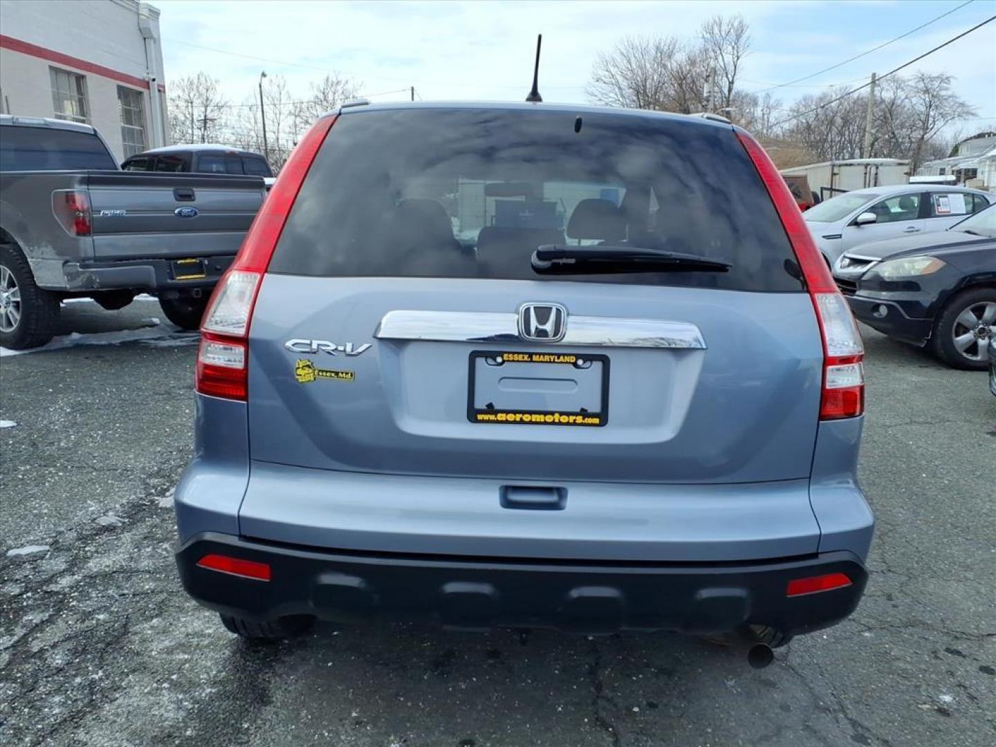 2008 Glacier Blue Metallic Honda CR-V EX (JHLRE38598C) with an 2.4L 2.4L I4 166hp 161ft. lbs. Sequential-Port F.I. engine, 5-Speed Automatic transmission, located at 50 Eastern Blvd., Essex, MD, 21221, (410) 686-3444, 39.304367, -76.484947 - Photo#3