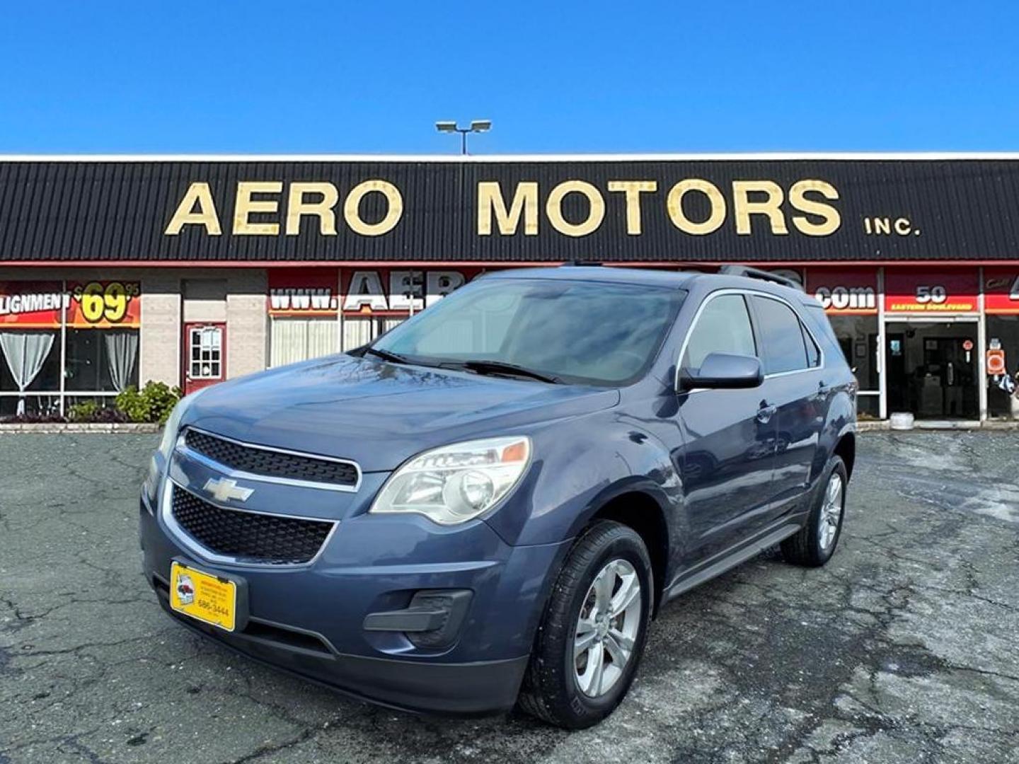 2013 Atlantis Blue Metallic Chevrolet Equinox LT (2GNALDEK2D6) with an 2.4L 2.4L I4 182hp 172ft. lbs. Fuel Injected engine, 6-Speed Shiftable Automatic transmission, located at 50 Eastern Blvd., Essex, MD, 21221, (410) 686-3444, 39.304367, -76.484947 - Photo#0