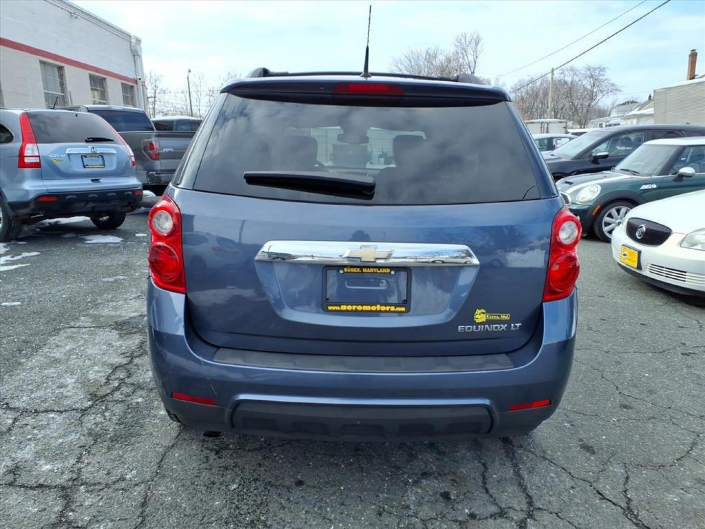 2013 Atlantis Blue Metallic Chevrolet Equinox LT (2GNALDEK2D6) with an 2.4L 2.4L I4 182hp 172ft. lbs. Fuel Injected engine, 6-Speed Shiftable Automatic transmission, located at 50 Eastern Blvd., Essex, MD, 21221, (410) 686-3444, 39.304367, -76.484947 - Photo#3