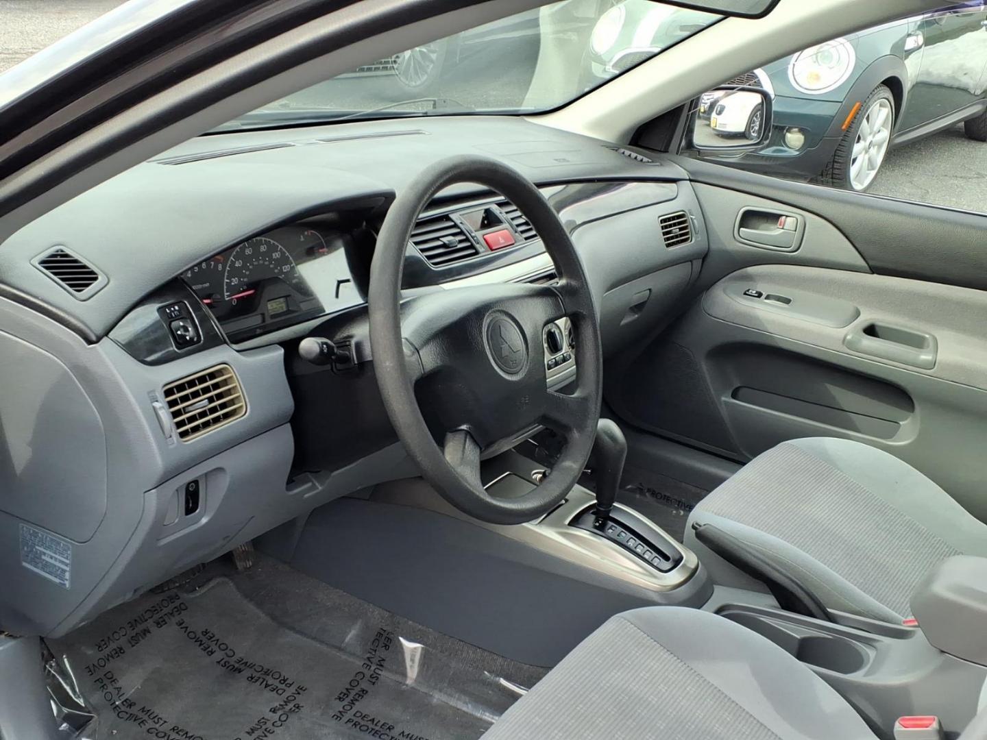 2005 Black Mitsubishi Lancer ES (JA3AJ26E75U) with an 2.0L 4 Cylinder Fuel Injected engine, Automatic transmission, located at 50 Eastern Blvd., Essex, MD, 21221, (410) 686-3444, 39.304367, -76.484947 - Photo#6