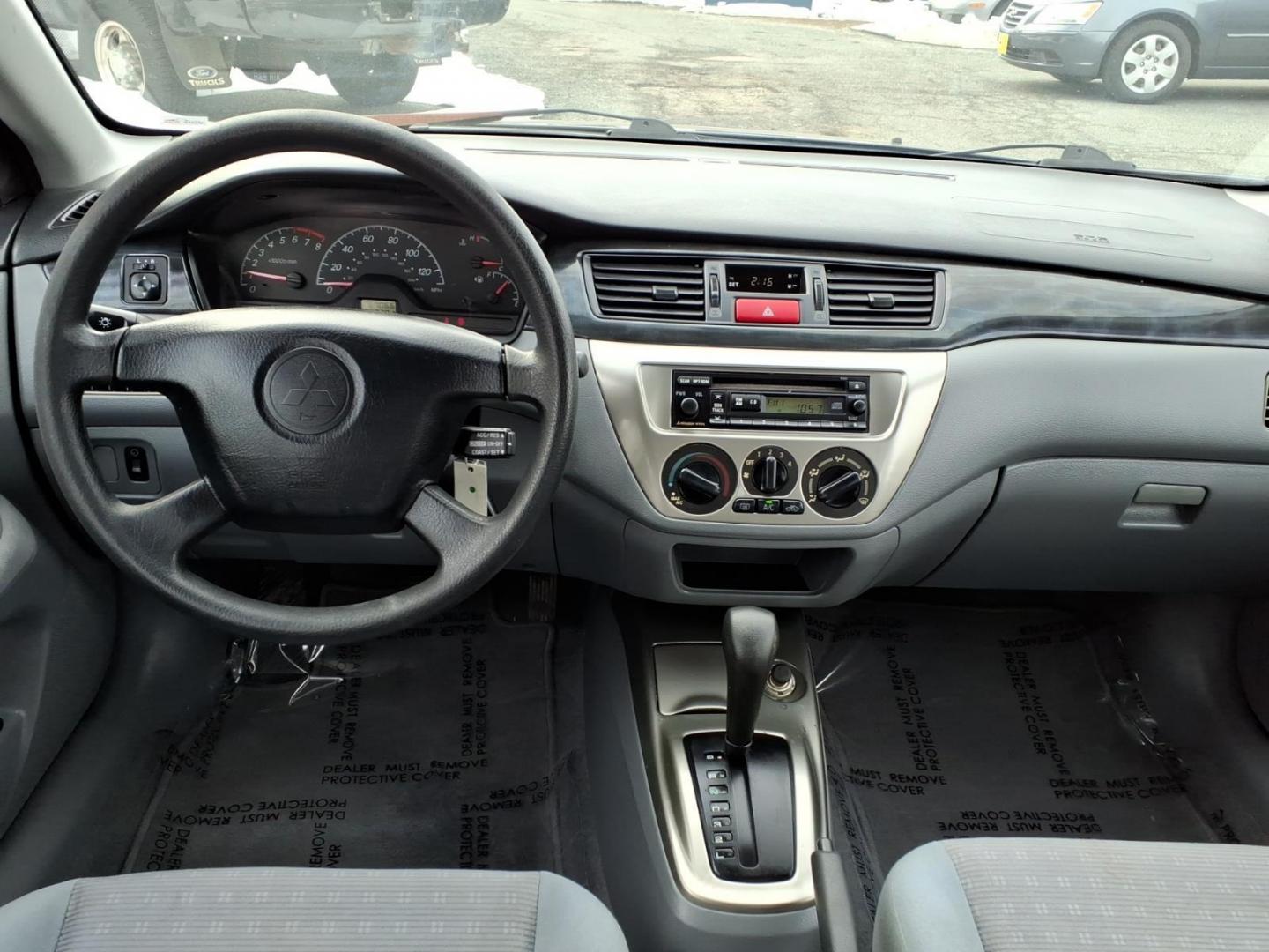 2005 Black Mitsubishi Lancer ES (JA3AJ26E75U) with an 2.0L 4 Cylinder Fuel Injected engine, Automatic transmission, located at 50 Eastern Blvd., Essex, MD, 21221, (410) 686-3444, 39.304367, -76.484947 - Photo#10