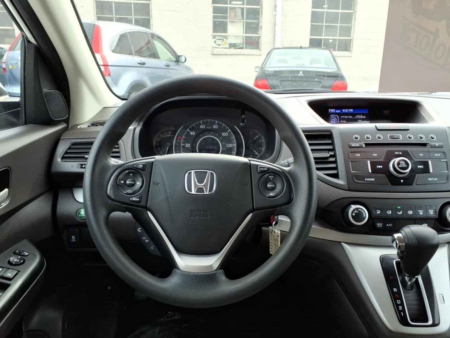 2014 White Diamond Pearl Honda CR-V EX (5J6RM4H55EL) with an 2.4L 2.4L I4 185hp 163ft. lbs. Sequential-Port F.I. engine, 5-Speed Automatic transmission, located at 50 Eastern Blvd., Essex, MD, 21221, (410) 686-3444, 39.304367, -76.484947 - Photo#13