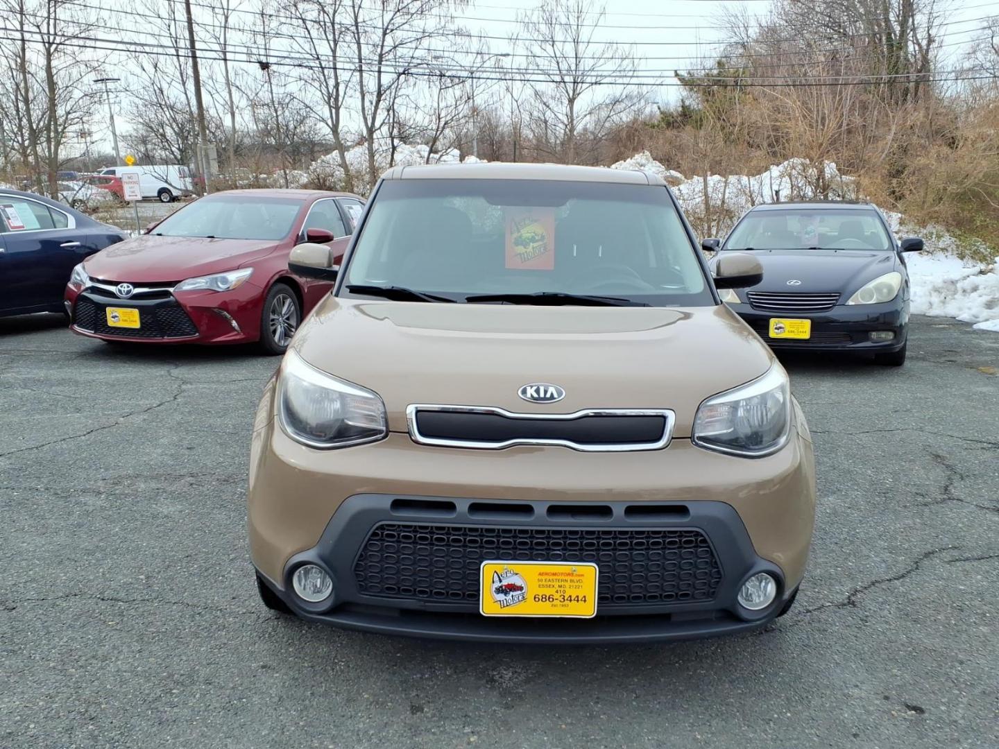 2015 Latte Brown Kia Soul Base (KNDJN2A2XF7) with an 1.6L 1.6L I4 130hp 118ft. lbs. Fuel Injected engine, 6-Speed Shiftable Automatic transmission, located at 50 Eastern Blvd., Essex, MD, 21221, (410) 686-3444, 39.304367, -76.484947 - Photo#7