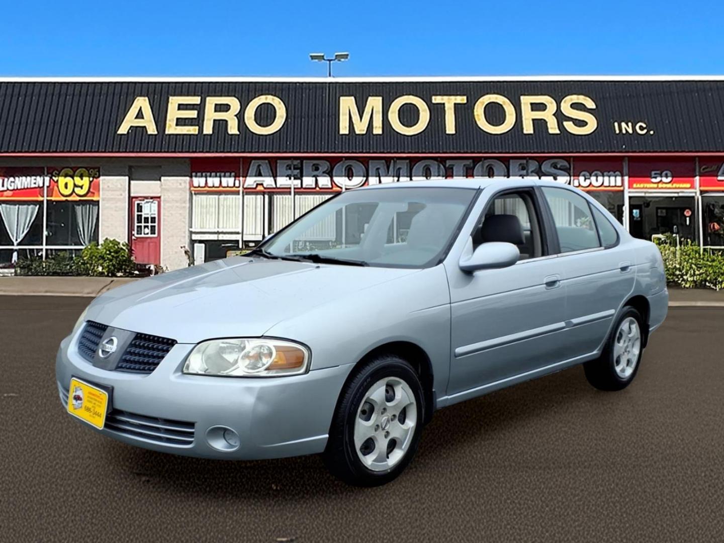 2004 Silver Nissan Sentra (3N1CB51D94L) with an 1.8L 4 Cylinder Fuel Injected engine, Automatic transmission, located at 50 Eastern Blvd., Essex, MD, 21221, (410) 686-3444, 39.304367, -76.484947 - Photo#0