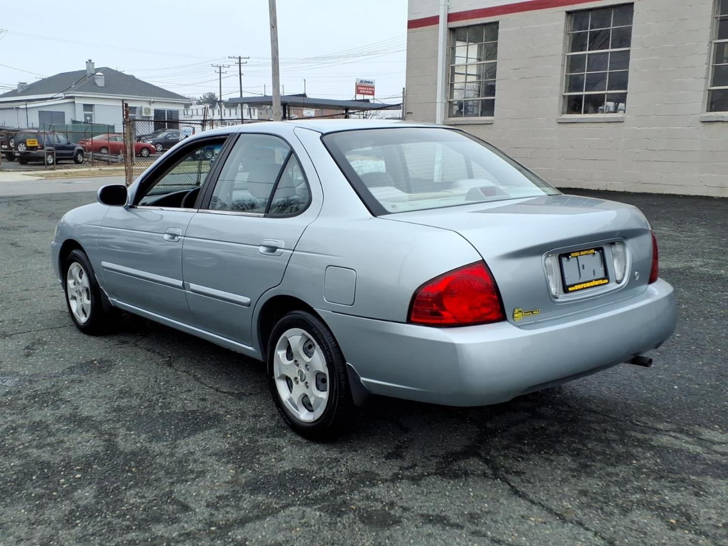 2004 Silver Nissan Sentra (3N1CB51D94L) with an 1.8L 4 Cylinder Fuel Injected engine, Automatic transmission, located at 50 Eastern Blvd., Essex, MD, 21221, (410) 686-3444, 39.304367, -76.484947 - Photo#2