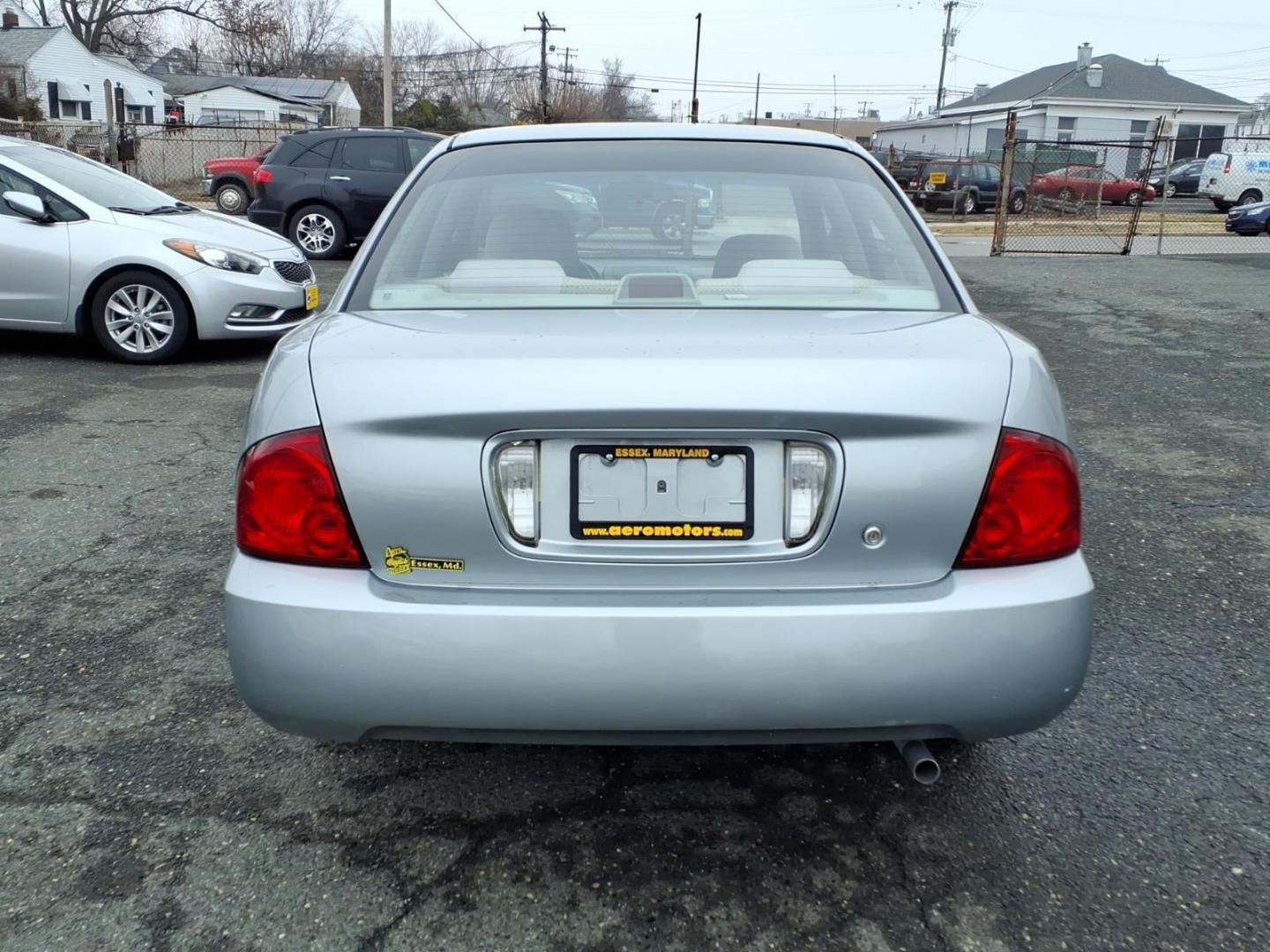 2004 Silver Nissan Sentra (3N1CB51D94L) with an 1.8L 4 Cylinder Fuel Injected engine, Automatic transmission, located at 50 Eastern Blvd., Essex, MD, 21221, (410) 686-3444, 39.304367, -76.484947 - Photo#3