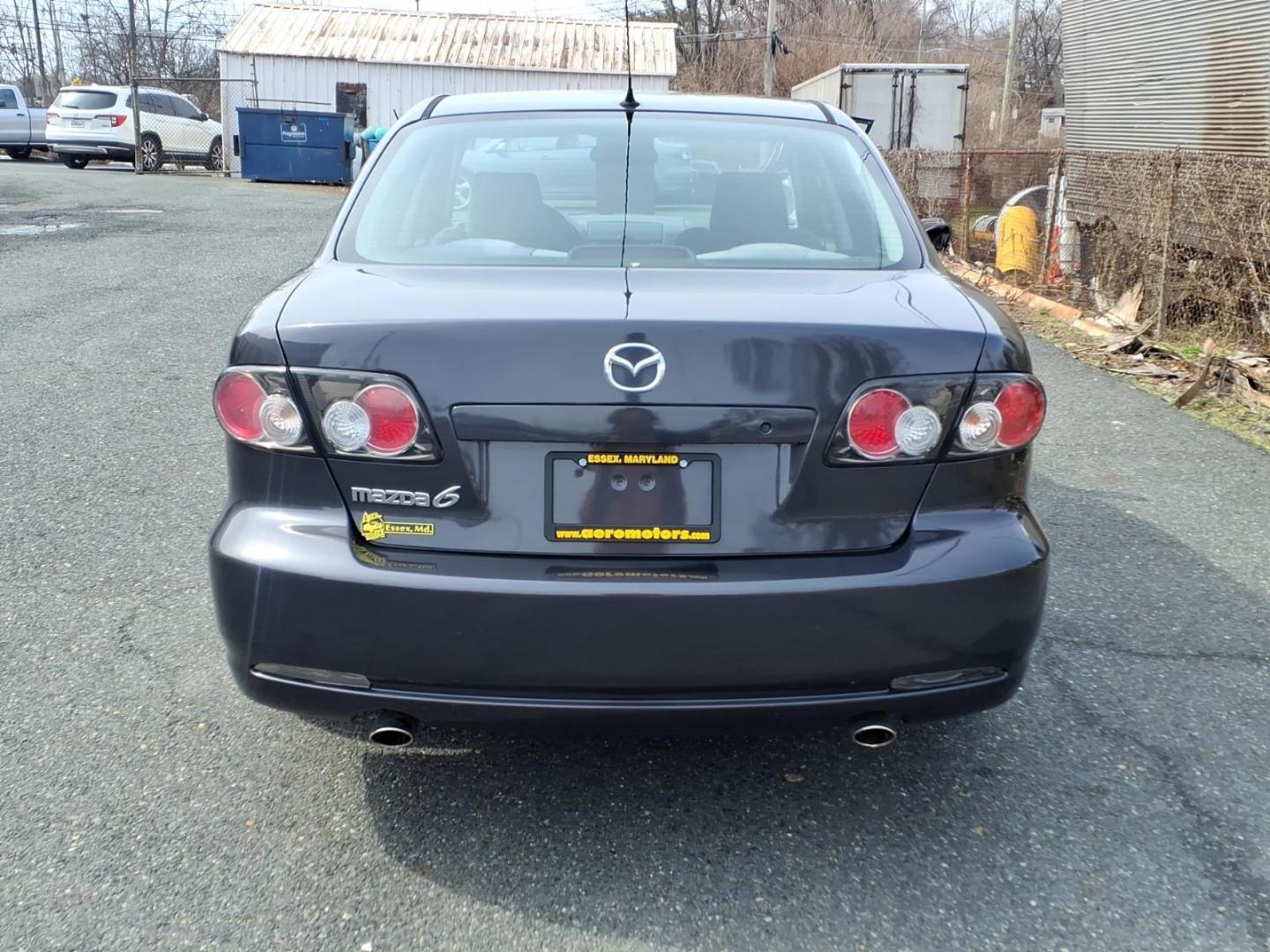 2007 Gray Mazda Mazda6 i Sport (1YVHP80C975) with an 2.3L 2.3L I4 156hp 154ft. lbs. Not Specified engine, 5-Speed Shiftable Automatic transmission, located at 50 Eastern Blvd., Essex, MD, 21221, (410) 686-3444, 39.304367, -76.484947 - Photo#3