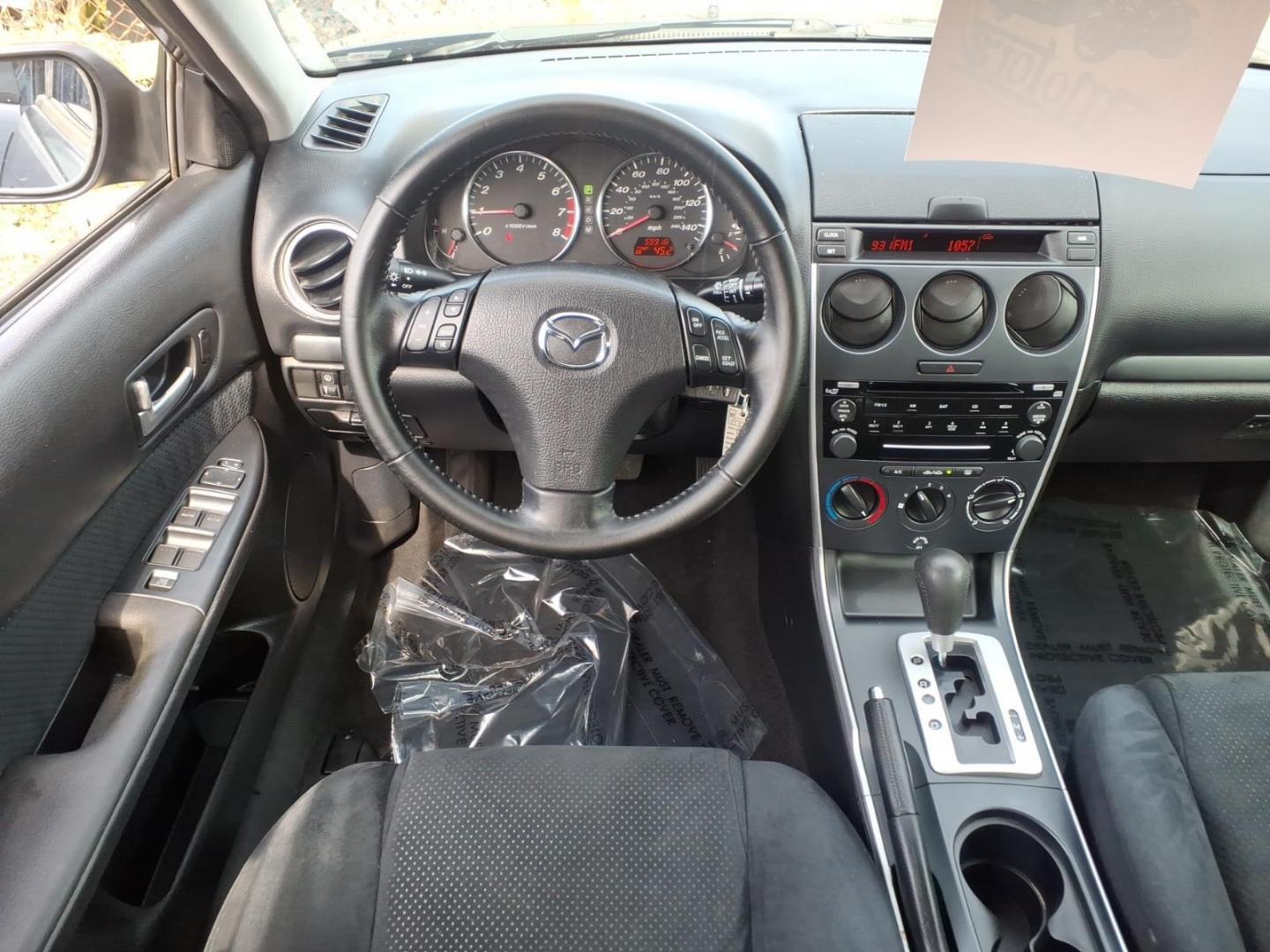 2007 Gray Mazda Mazda6 i Sport (1YVHP80C975) with an 2.3L 2.3L I4 156hp 154ft. lbs. Not Specified engine, 5-Speed Shiftable Automatic transmission, located at 50 Eastern Blvd., Essex, MD, 21221, (410) 686-3444, 39.304367, -76.484947 - Photo#14