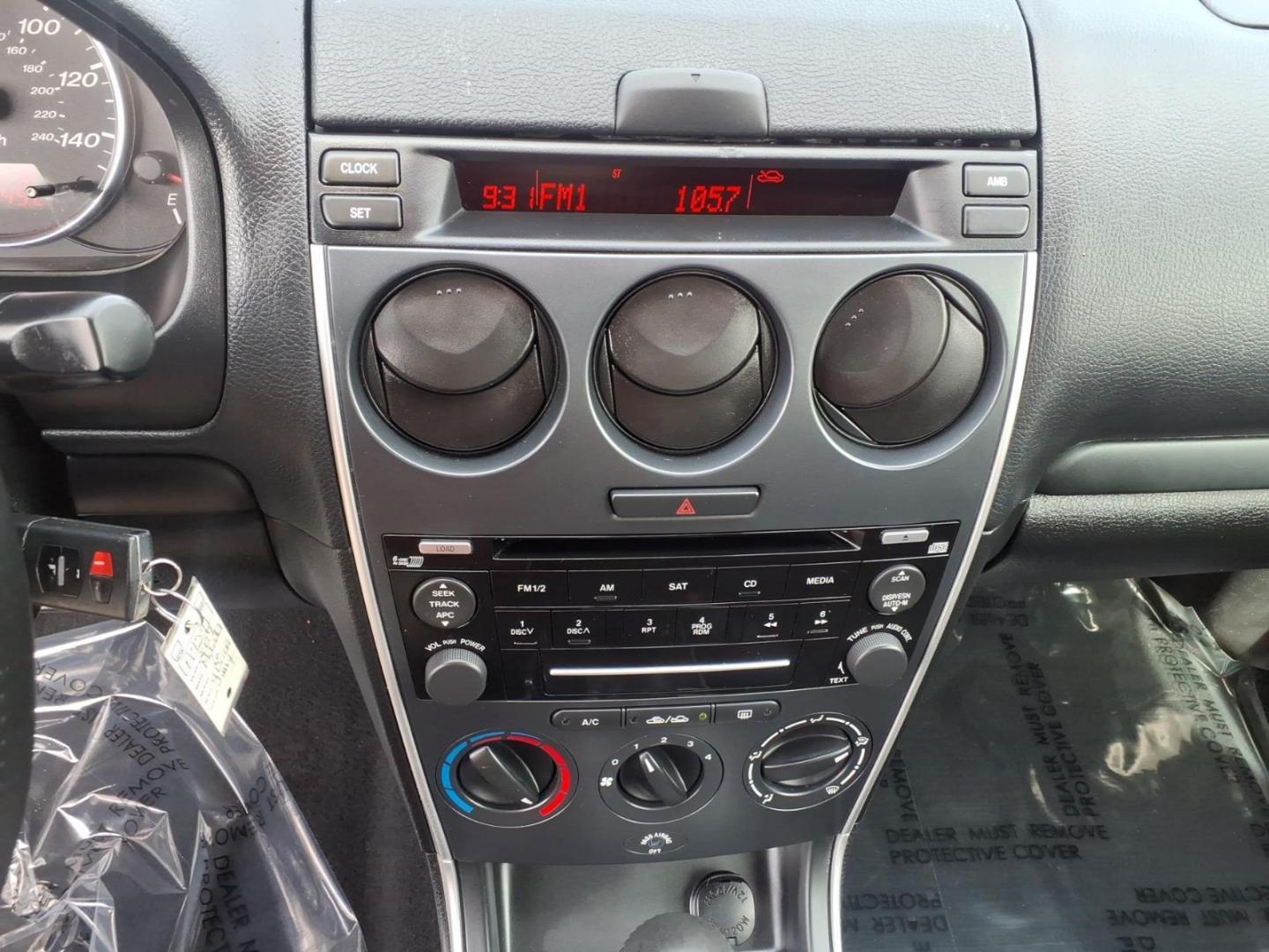 2007 Gray Mazda Mazda6 i Sport (1YVHP80C975) with an 2.3L 2.3L I4 156hp 154ft. lbs. Not Specified engine, 5-Speed Shiftable Automatic transmission, located at 50 Eastern Blvd., Essex, MD, 21221, (410) 686-3444, 39.304367, -76.484947 - Photo#16