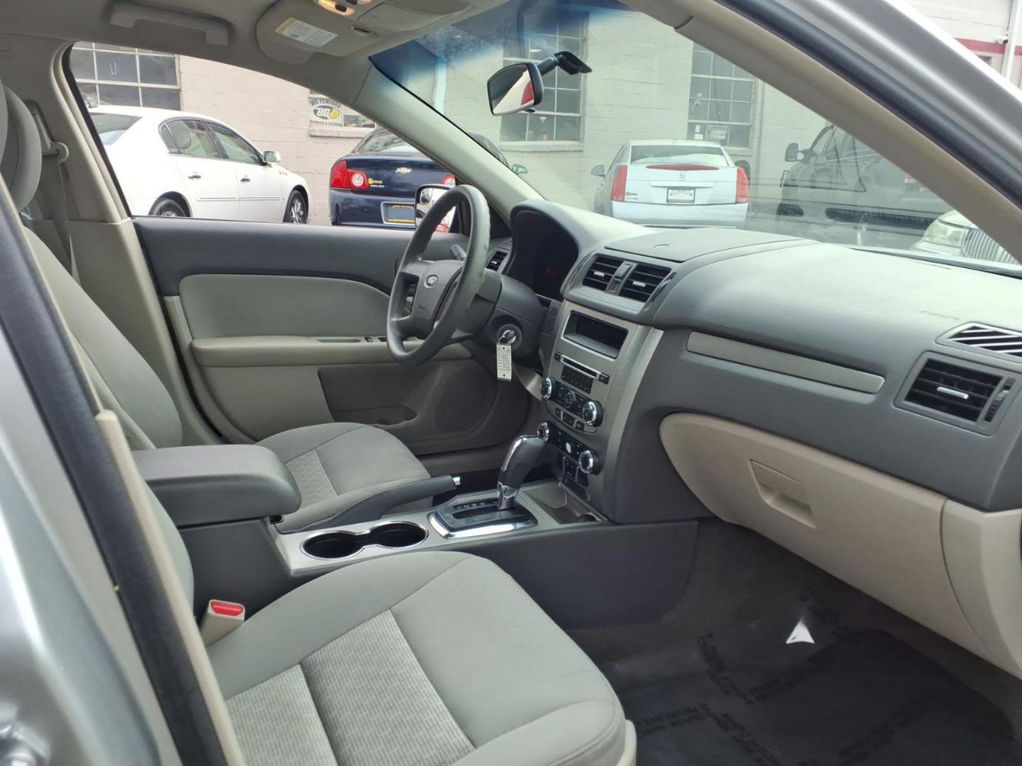 2012 Silver Ford Fusion S (3FAHP0GA3CR) with an 2.5L 2.5L I4 175hp 172ft. lbs. Sequential-Port F.I. engine, 6-Speed Automatic transmission, located at 50 Eastern Blvd., Essex, MD, 21221, (410) 686-3444, 39.304367, -76.484947 - Photo#13