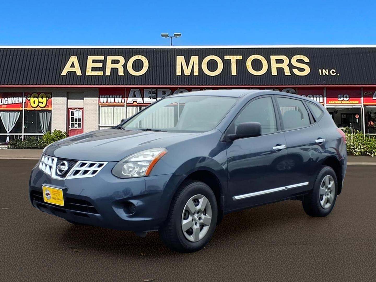 2014 Blue Nissan Rogue Select S (JN8AS5MV6EW) with an 2.5L 2.5L I4 170hp 175ft. lbs. Sequential-Port F.I. engine, CVT transmission, located at 50 Eastern Blvd., Essex, MD, 21221, (410) 686-3444, 39.304367, -76.484947 - Photo#0