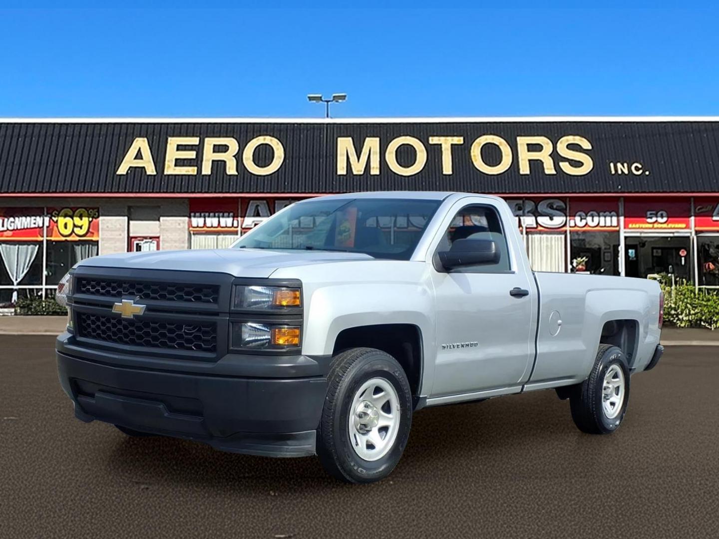 2014 Gray Chevrolet Silverado 1500 Work Truck (1GCNCPEH8EZ) with an 4.3L EcoTec3 4.3L Flex Fuel V6 285hp 305ft. lbs. Not Specified engine, 6-Speed Shiftable Automatic w/Overdrive transmission, located at 50 Eastern Blvd., Essex, MD, 21221, (410) 686-3444, 39.304367, -76.484947 - Photo#0