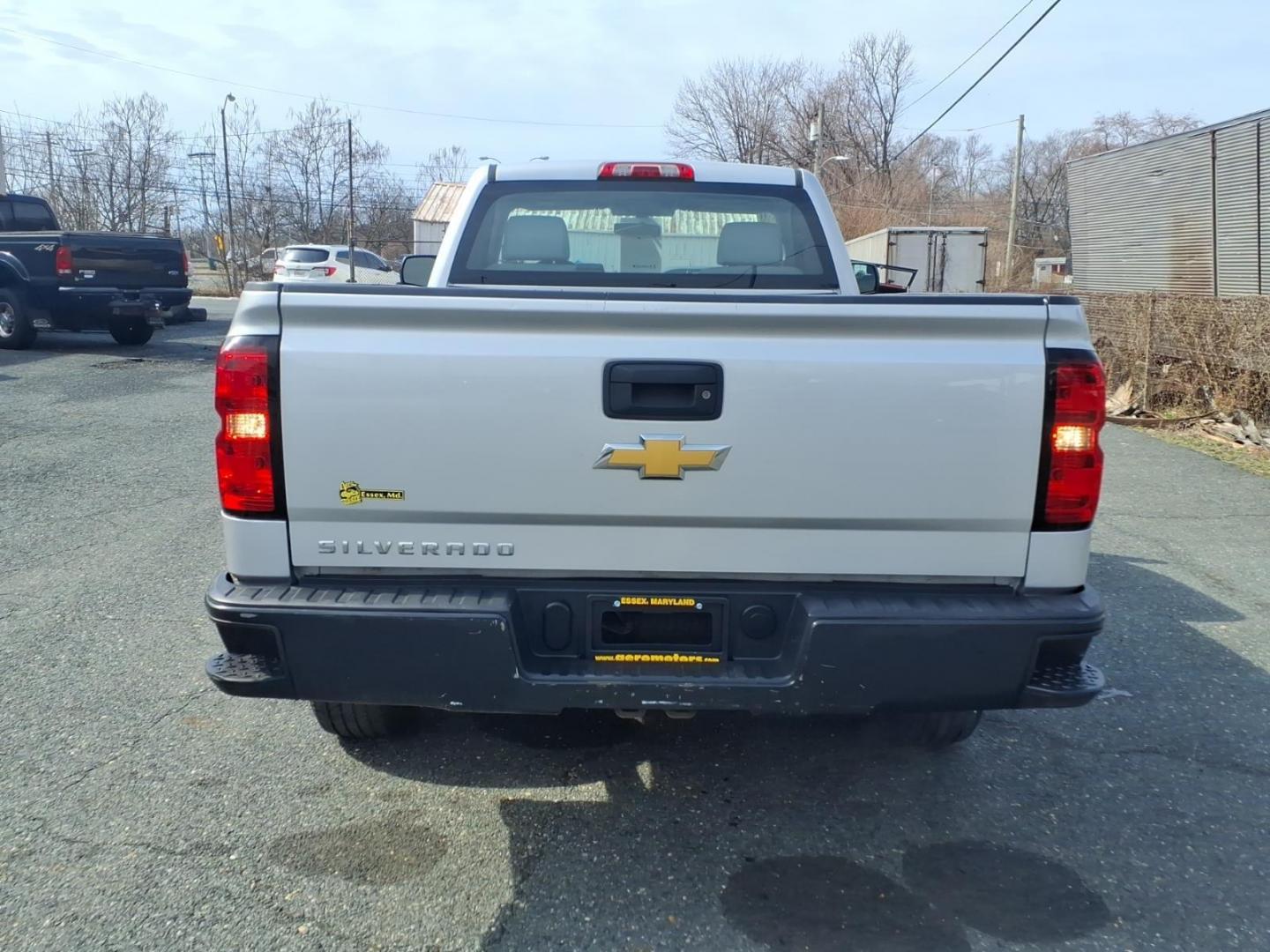 2014 Gray Chevrolet Silverado 1500 Work Truck (1GCNCPEH8EZ) with an 4.3L EcoTec3 4.3L Flex Fuel V6 285hp 305ft. lbs. Not Specified engine, 6-Speed Shiftable Automatic w/Overdrive transmission, located at 50 Eastern Blvd., Essex, MD, 21221, (410) 686-3444, 39.304367, -76.484947 - Photo#3