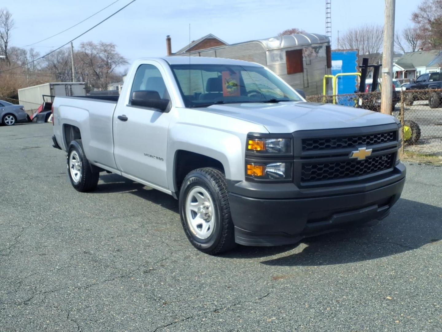 2014 Gray Chevrolet Silverado 1500 Work Truck (1GCNCPEH8EZ) with an 4.3L EcoTec3 4.3L Flex Fuel V6 285hp 305ft. lbs. Not Specified engine, 6-Speed Shiftable Automatic w/Overdrive transmission, located at 50 Eastern Blvd., Essex, MD, 21221, (410) 686-3444, 39.304367, -76.484947 - Photo#6