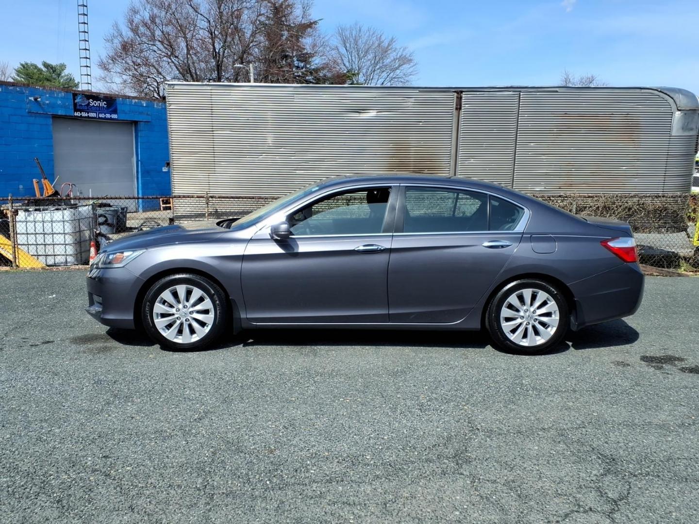 2014 Gray Honda Accord EX (1HGCR2F76EA) with an 2.4L 4 Cylinder Fuel Injected engine, Automatic transmission, located at 50 Eastern Blvd., Essex, MD, 21221, (410) 686-3444, 39.304367, -76.484947 - Photo#1
