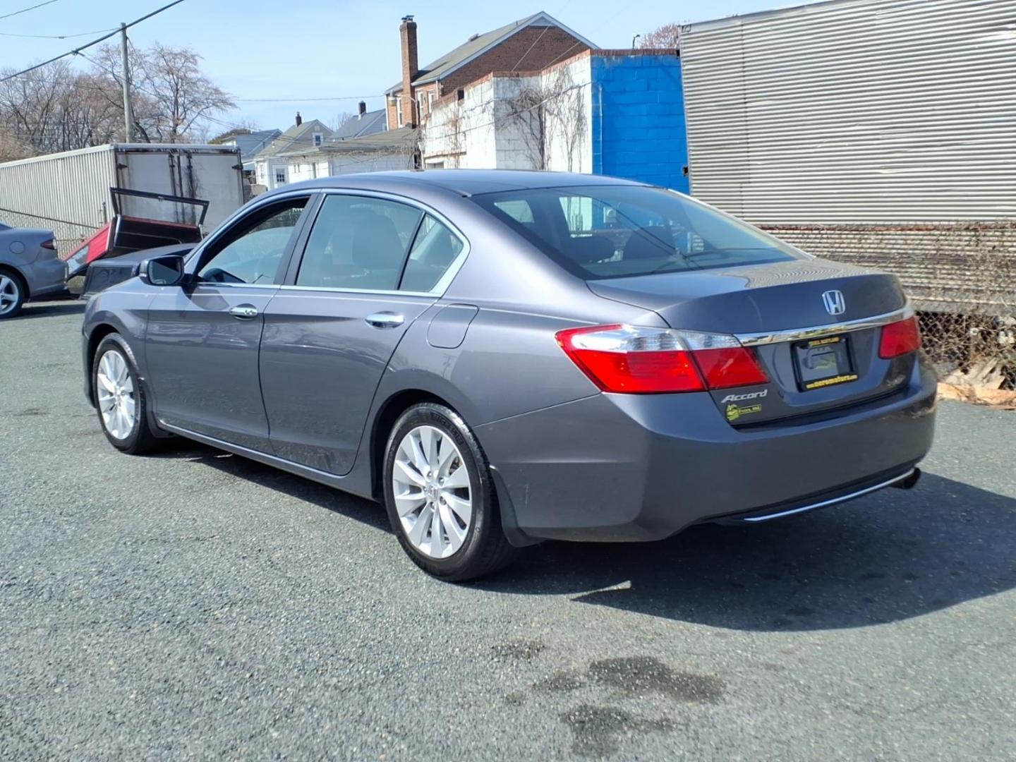2014 Gray Honda Accord EX (1HGCR2F76EA) with an 2.4L 4 Cylinder Fuel Injected engine, Automatic transmission, located at 50 Eastern Blvd., Essex, MD, 21221, (410) 686-3444, 39.304367, -76.484947 - Photo#2