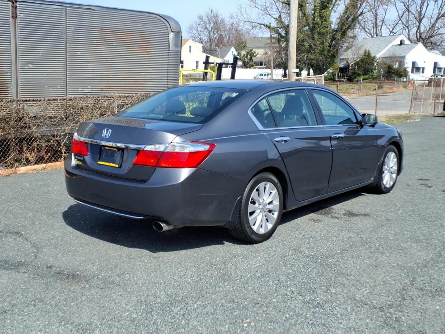 2014 Gray Honda Accord EX (1HGCR2F76EA) with an 2.4L 4 Cylinder Fuel Injected engine, Automatic transmission, located at 50 Eastern Blvd., Essex, MD, 21221, (410) 686-3444, 39.304367, -76.484947 - Photo#4