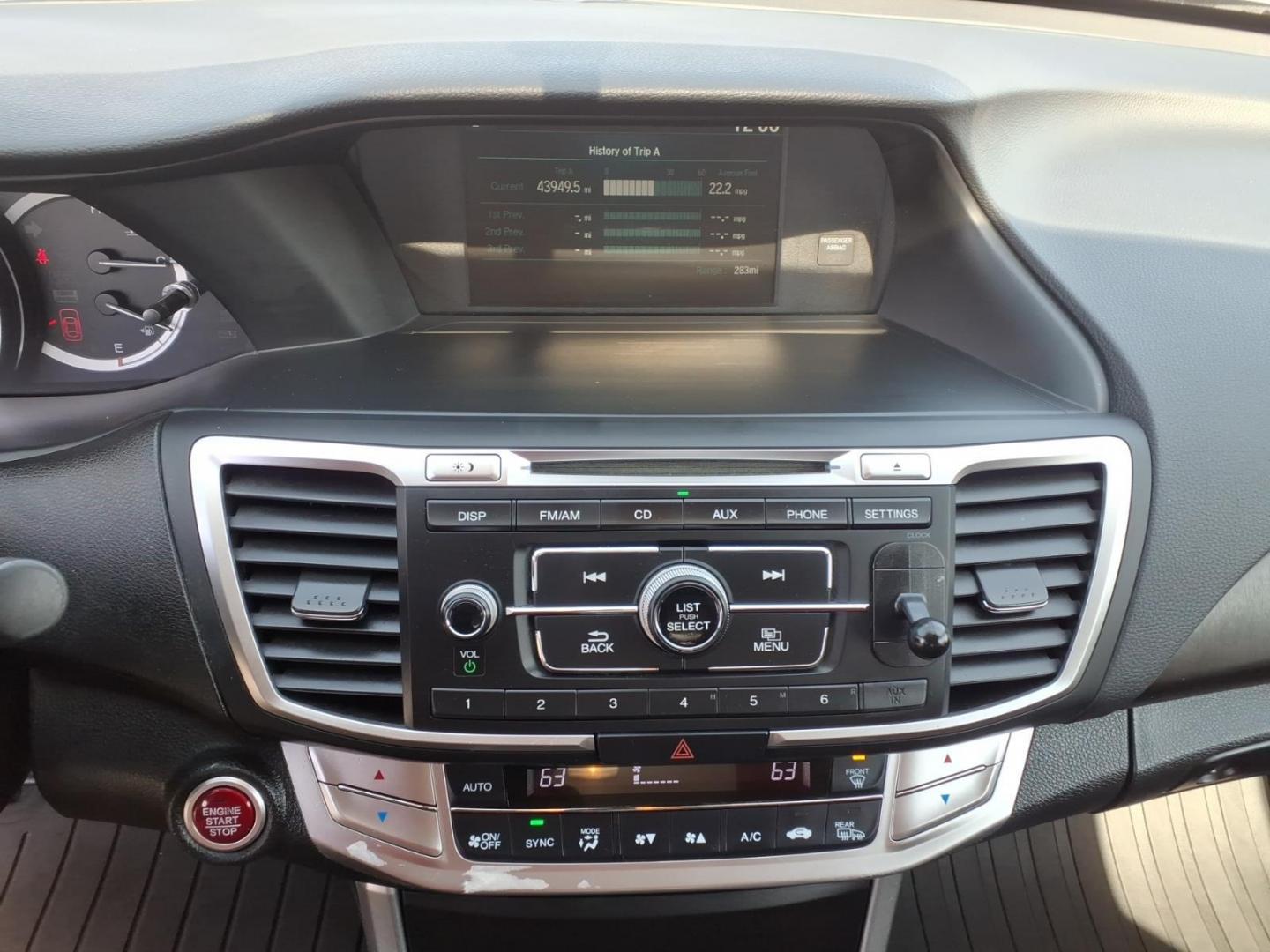 2014 Gray Honda Accord EX (1HGCR2F76EA) with an 2.4L 4 Cylinder Fuel Injected engine, Automatic transmission, located at 50 Eastern Blvd., Essex, MD, 21221, (410) 686-3444, 39.304367, -76.484947 - Photo#16