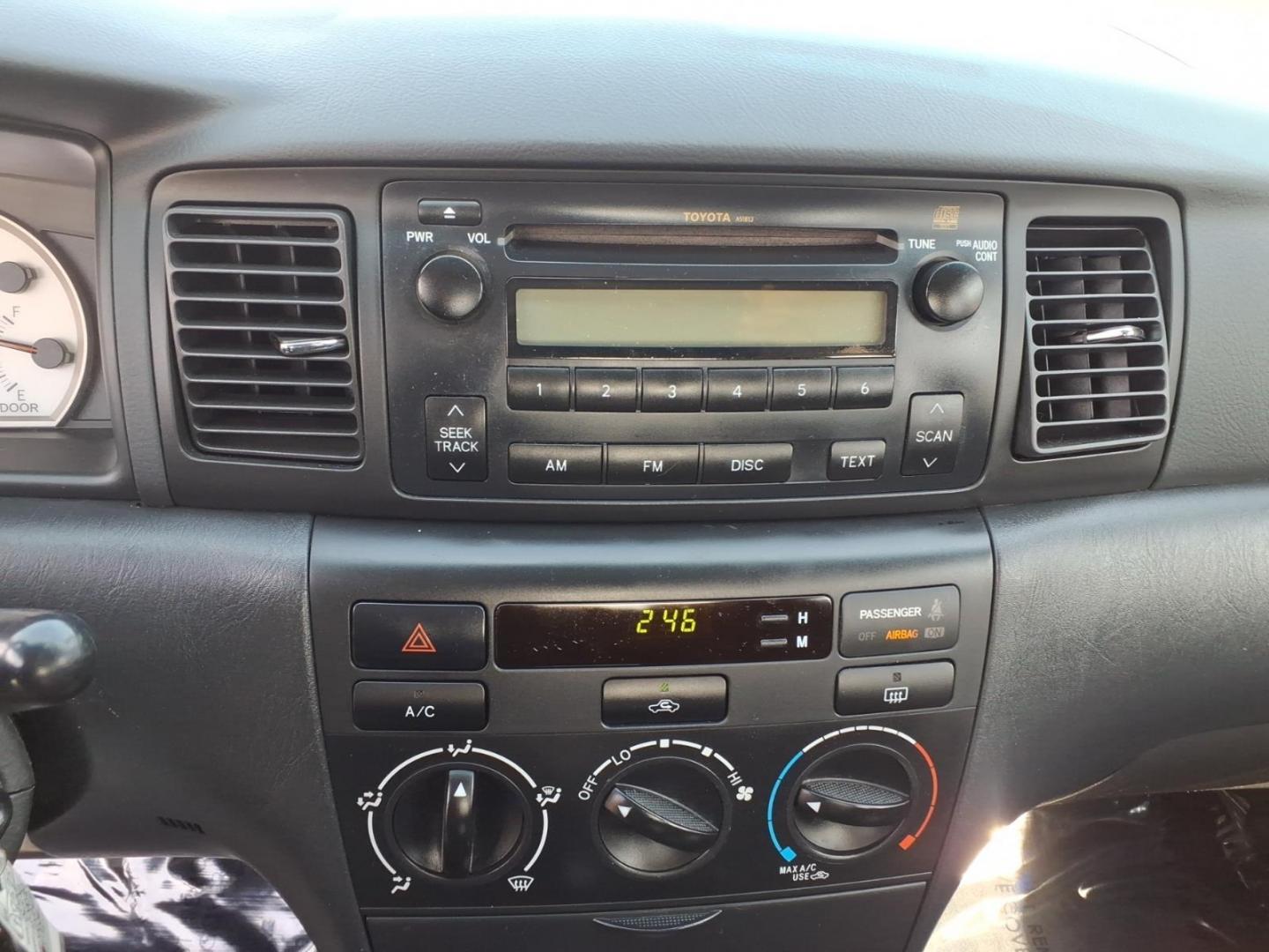 2006 Red Toyota Corolla CE (1NXBR32E16Z) with an 1.8L 1L NA I4 double overhead cam (DOHC) 16V Fuel Injected engine, 4-Speed Automatic transmission, located at 50 Eastern Blvd., Essex, MD, 21221, (410) 686-3444, 39.304367, -76.484947 - Photo#17