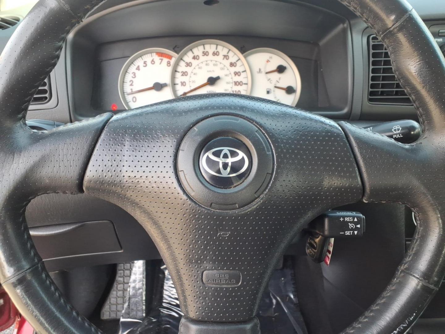 2006 Red Toyota Corolla CE (1NXBR32E16Z) with an 1.8L 1L NA I4 double overhead cam (DOHC) 16V Fuel Injected engine, 4-Speed Automatic transmission, located at 50 Eastern Blvd., Essex, MD, 21221, (410) 686-3444, 39.304367, -76.484947 - Photo#20