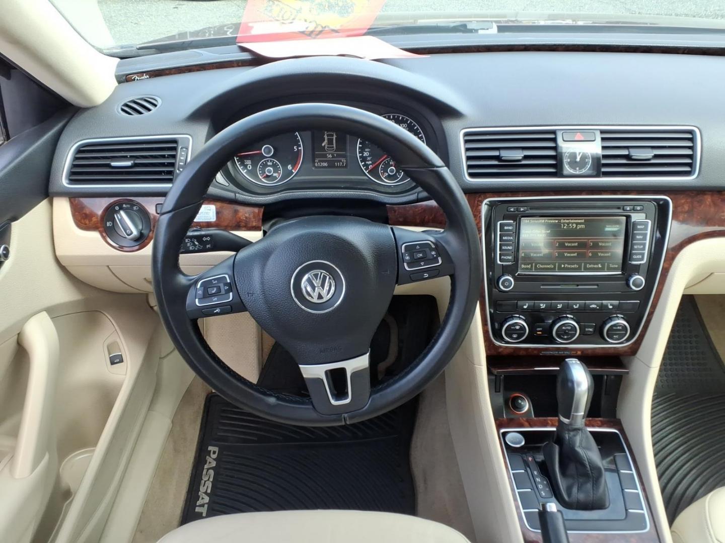 2013 Burgundy Volkswagen Passat TDI SEL Premium (1VWCN7A33DC) with an 2.0L 2.0L Diesel Turbo I4 140hp 236ft. lbs. Turbo Diesel engine, 6-Speed Double Clutch transmission, located at 50 Eastern Blvd., Essex, MD, 21221, (410) 686-3444, 39.304367, -76.484947 - Photo#10