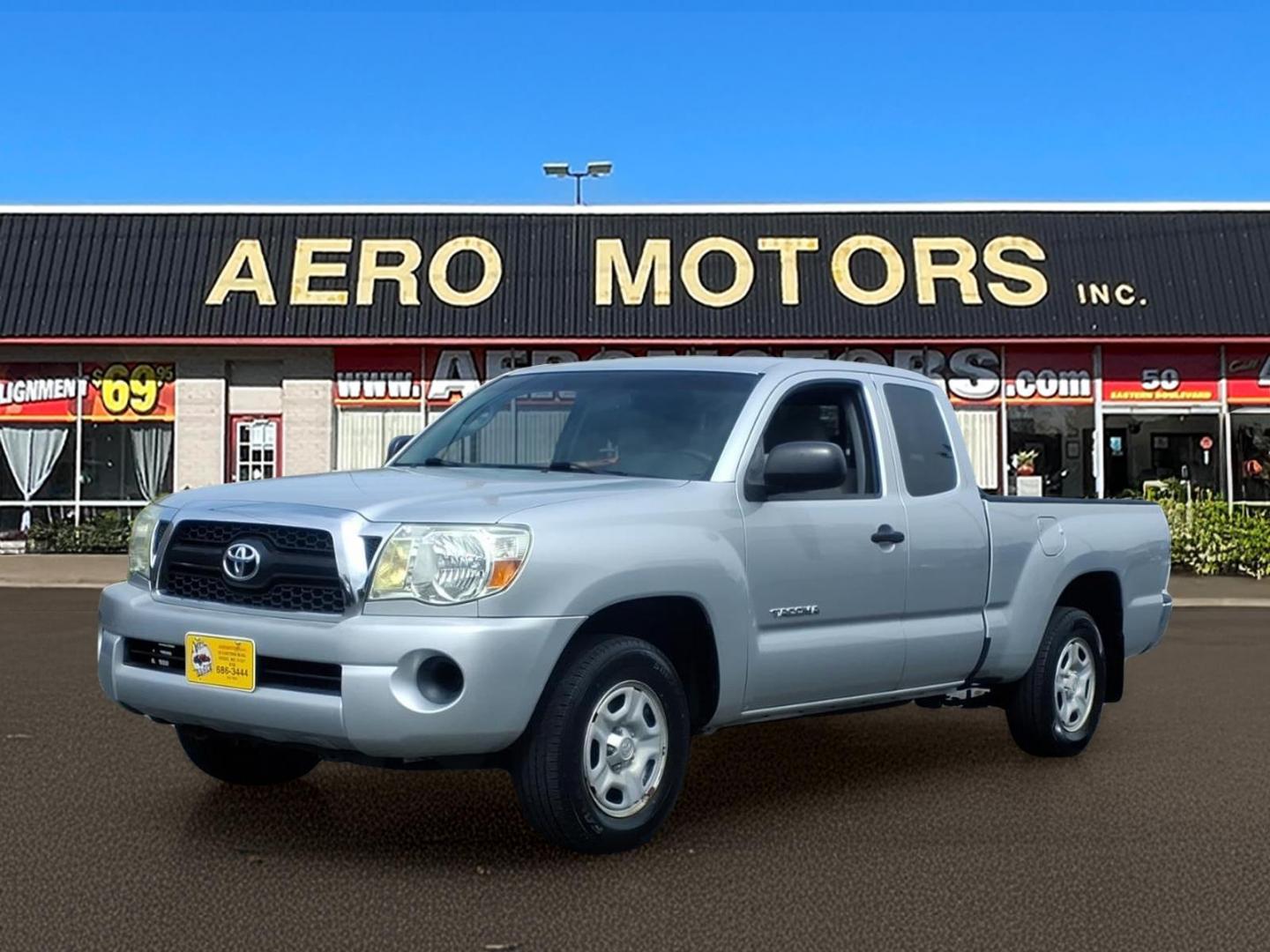 2011 Silver Toyota Tacoma Base (5TFTX4CN7BX) with an 2.7L 2.7L I4 159hp 180ft. lbs. Fuel Injected engine, 4-Speed Automatic transmission, located at 50 Eastern Blvd., Essex, MD, 21221, (410) 686-3444, 39.304367, -76.484947 - Photo#0