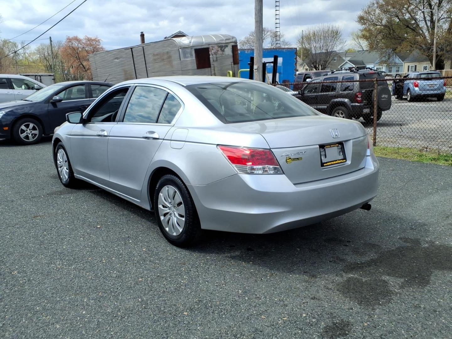 2010 Silver Honda Accord LX (1HGCP2F30AA) with an 2.4L 2.4L I4 177hp 161ft. lbs. Sequential-Port F.I. engine, 5-Speed Automatic transmission, located at 50 Eastern Blvd., Essex, MD, 21221, (410) 686-3444, 39.304367, -76.484947 - Photo#2