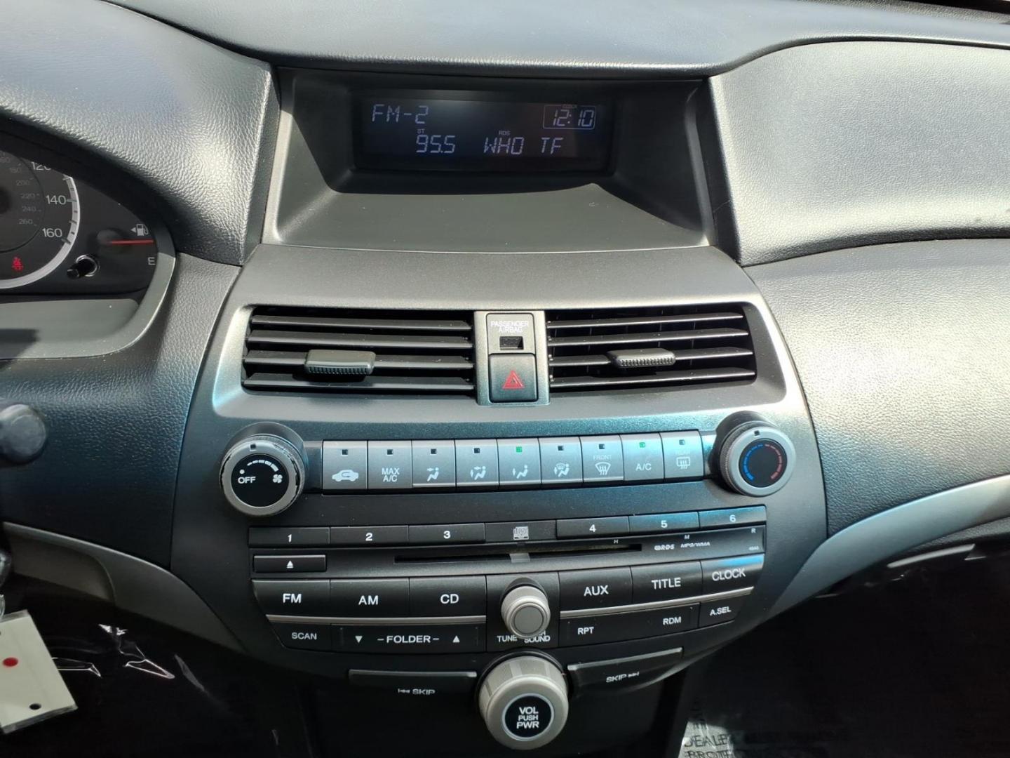 2010 Silver Honda Accord LX (1HGCP2F30AA) with an 2.4L 2.4L I4 177hp 161ft. lbs. Sequential-Port F.I. engine, 5-Speed Automatic transmission, located at 50 Eastern Blvd., Essex, MD, 21221, (410) 686-3444, 39.304367, -76.484947 - Photo#16