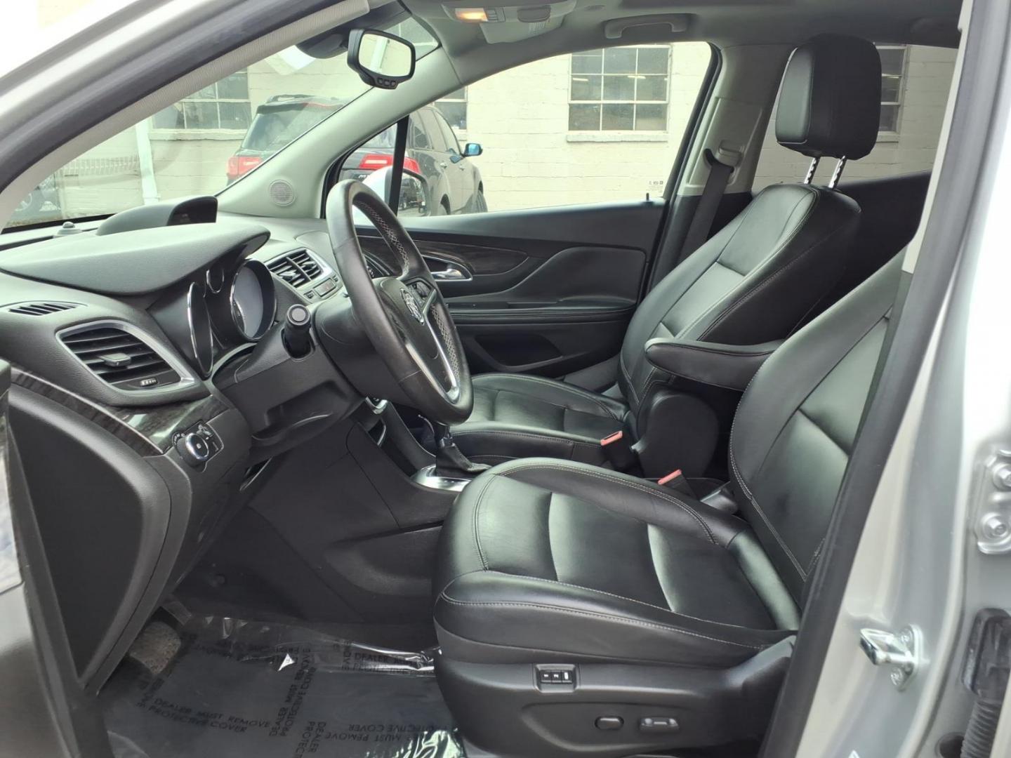 2016 Silver Buick Encore Leather (KL4CJCSB3GB) with an 1.4L Ecotec 1.4L Turbo I4 138hp 148ft. lbs. Sequential-Port F.I. engine, 6-Speed Automatic w/Driver Shift Control transmission, located at 50 Eastern Blvd., Essex, MD, 21221, (410) 686-3444, 39.304367, -76.484947 - Photo#7