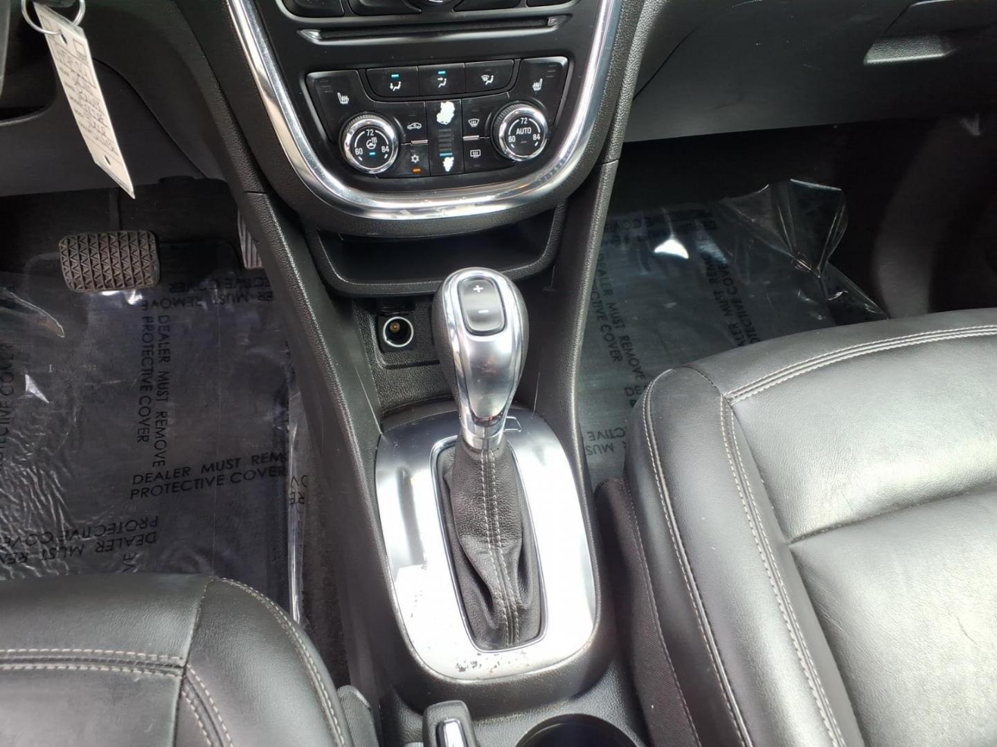 2016 Silver Buick Encore Leather (KL4CJCSB3GB) with an 1.4L Ecotec 1.4L Turbo I4 138hp 148ft. lbs. Sequential-Port F.I. engine, 6-Speed Automatic w/Driver Shift Control transmission, located at 50 Eastern Blvd., Essex, MD, 21221, (410) 686-3444, 39.304367, -76.484947 - Photo#16