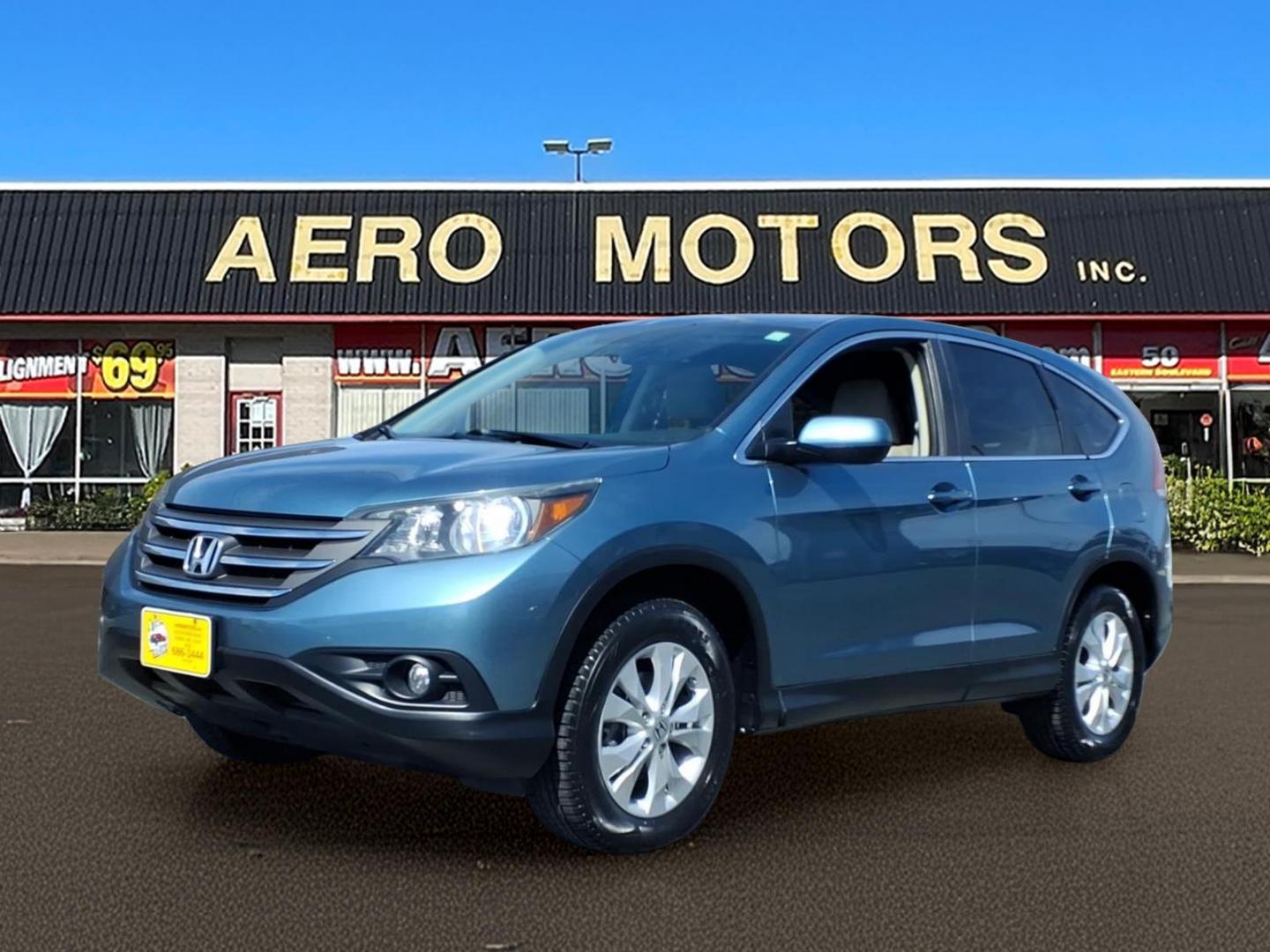 2013 Blue Honda CR-V EX (5J6RM4H53DL) with an 2.4L 2.4L I4 185hp 163ft. lbs. Sequential-Port F.I. engine, 5-Speed Automatic transmission, located at 50 Eastern Blvd., Essex, MD, 21221, (410) 686-3444, 39.304367, -76.484947 - Photo#0