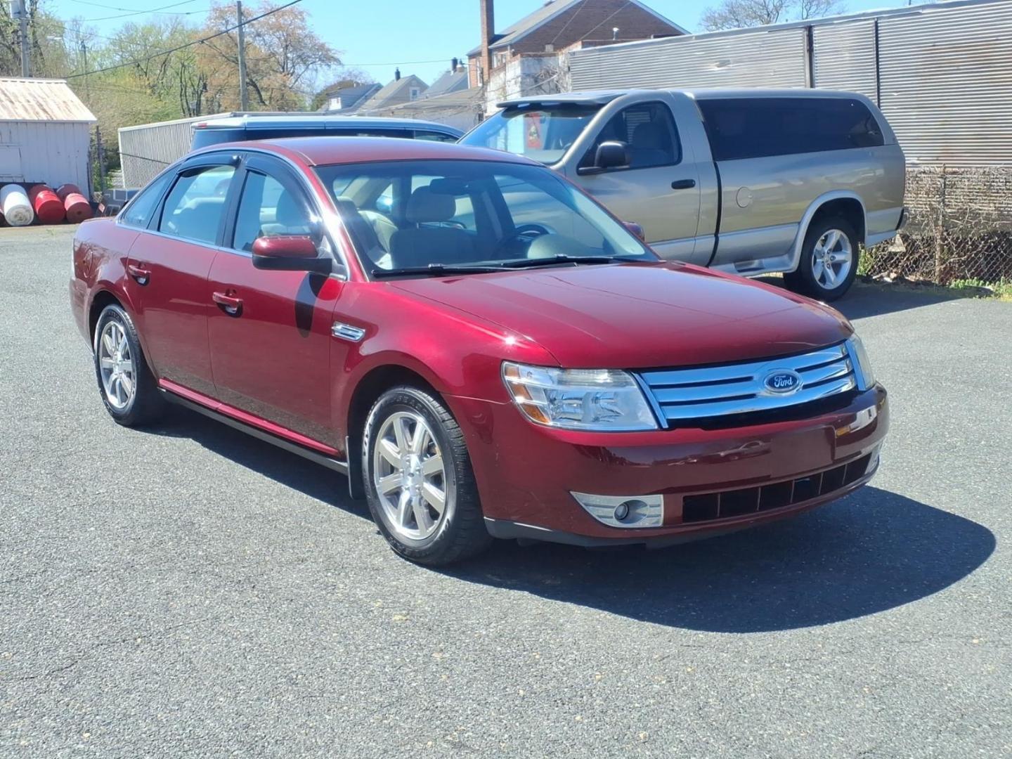 2008 Burgundy Ford Taurus SEL (1FAHP24W58G) with an 3.5L 3.5L V6 263hp 249ft. lbs. Sequential-Port F.I. engine, 6-Speed Automatic transmission, located at 50 Eastern Blvd., Essex, MD, 21221, (410) 686-3444, 39.304367, -76.484947 - Photo#6