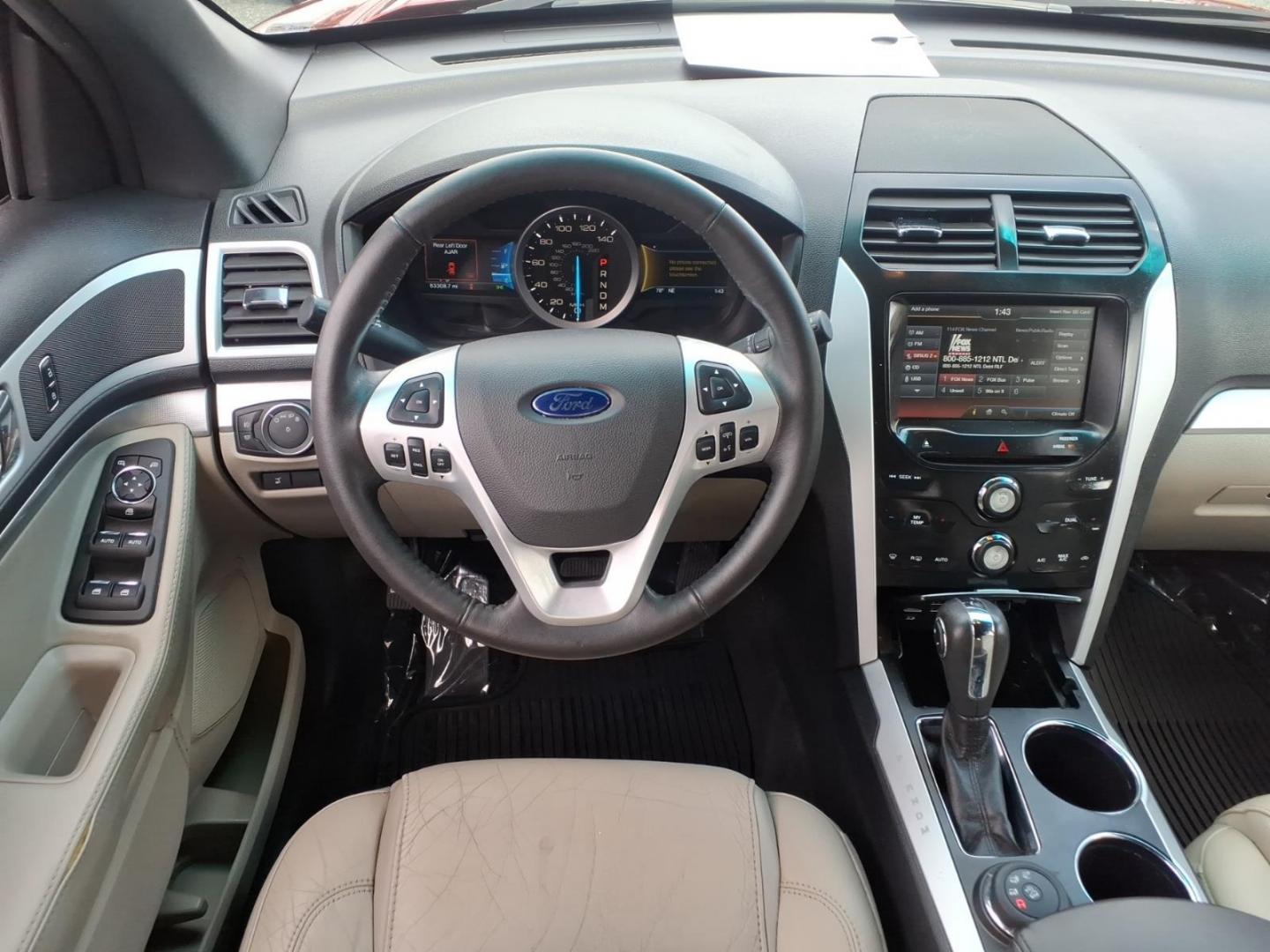 2014 Red Ford Explorer XLT (1FM5K8D88EG) with an 3.5L 3.5L V6 290hp 255ft. lbs. Sequential-Port F.I. engine, 6-Speed Shiftable Automatic transmission, located at 50 Eastern Blvd., Essex, MD, 21221, (410) 686-3444, 39.304367, -76.484947 - Photo#16