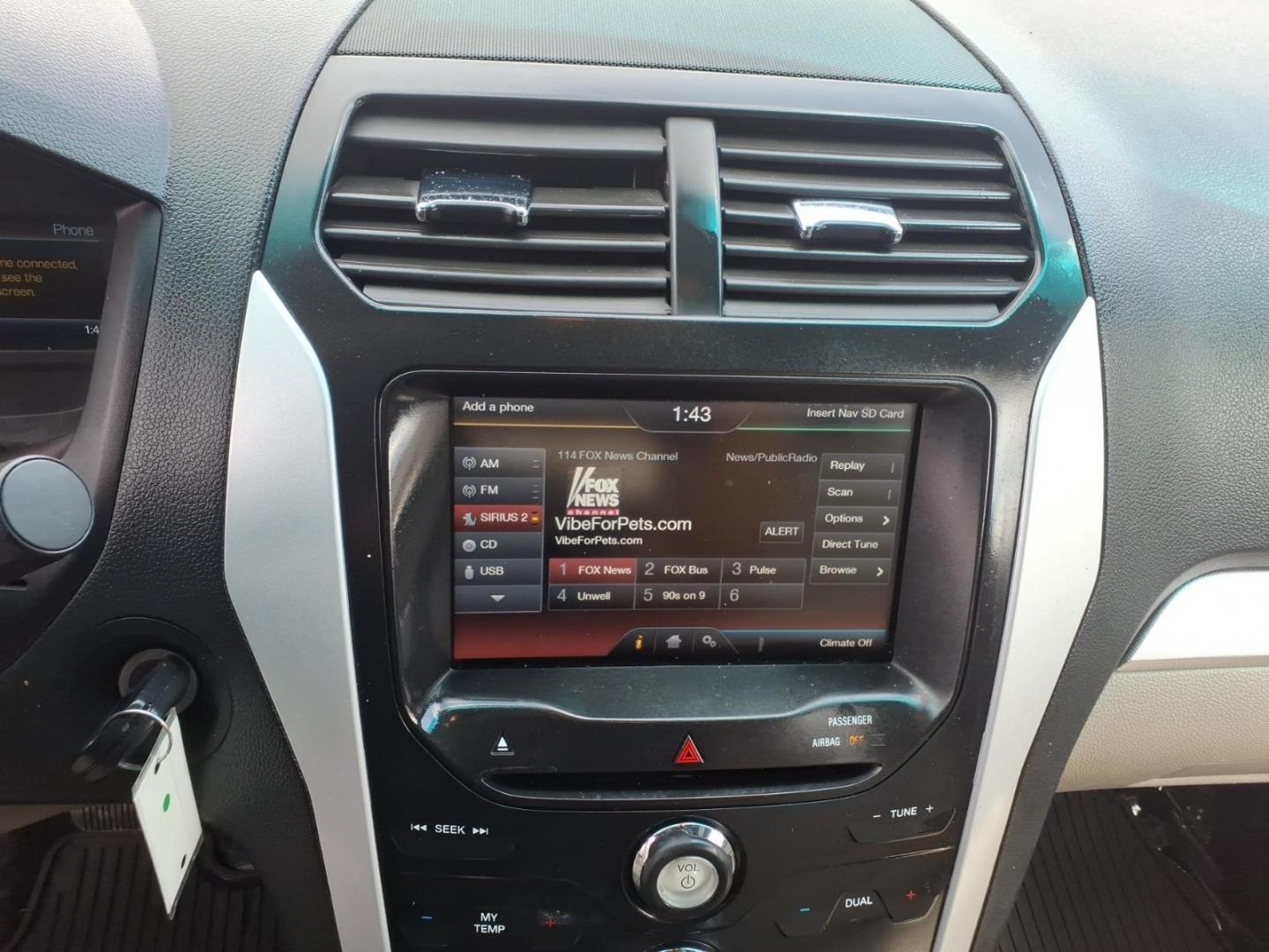 2014 Red Ford Explorer XLT (1FM5K8D88EG) with an 3.5L 3.5L V6 290hp 255ft. lbs. Sequential-Port F.I. engine, 6-Speed Shiftable Automatic transmission, located at 50 Eastern Blvd., Essex, MD, 21221, (410) 686-3444, 39.304367, -76.484947 - Photo#18