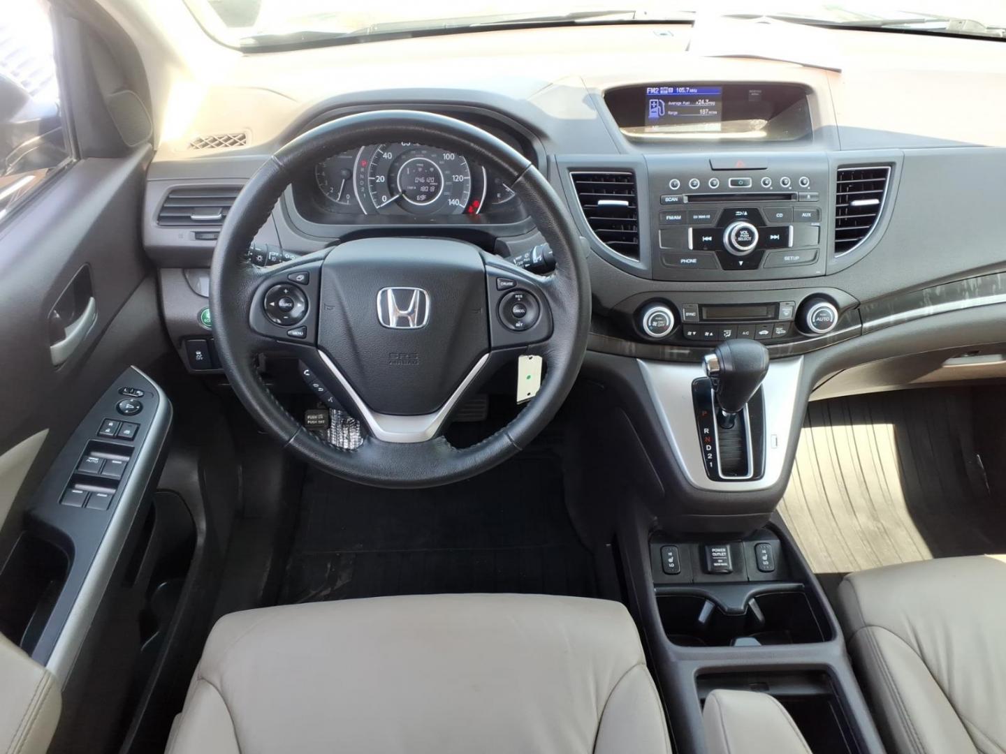 2013 Green Honda CR-V EX-L w/DVD (5J6RM4H75DL) with an 2.4L 2.4L I4 185hp 163ft. lbs. Sequential-Port F.I. engine, 5-Speed Automatic transmission, located at 50 Eastern Blvd., Essex, MD, 21221, (410) 686-3444, 39.304367, -76.484947 - Photo#11