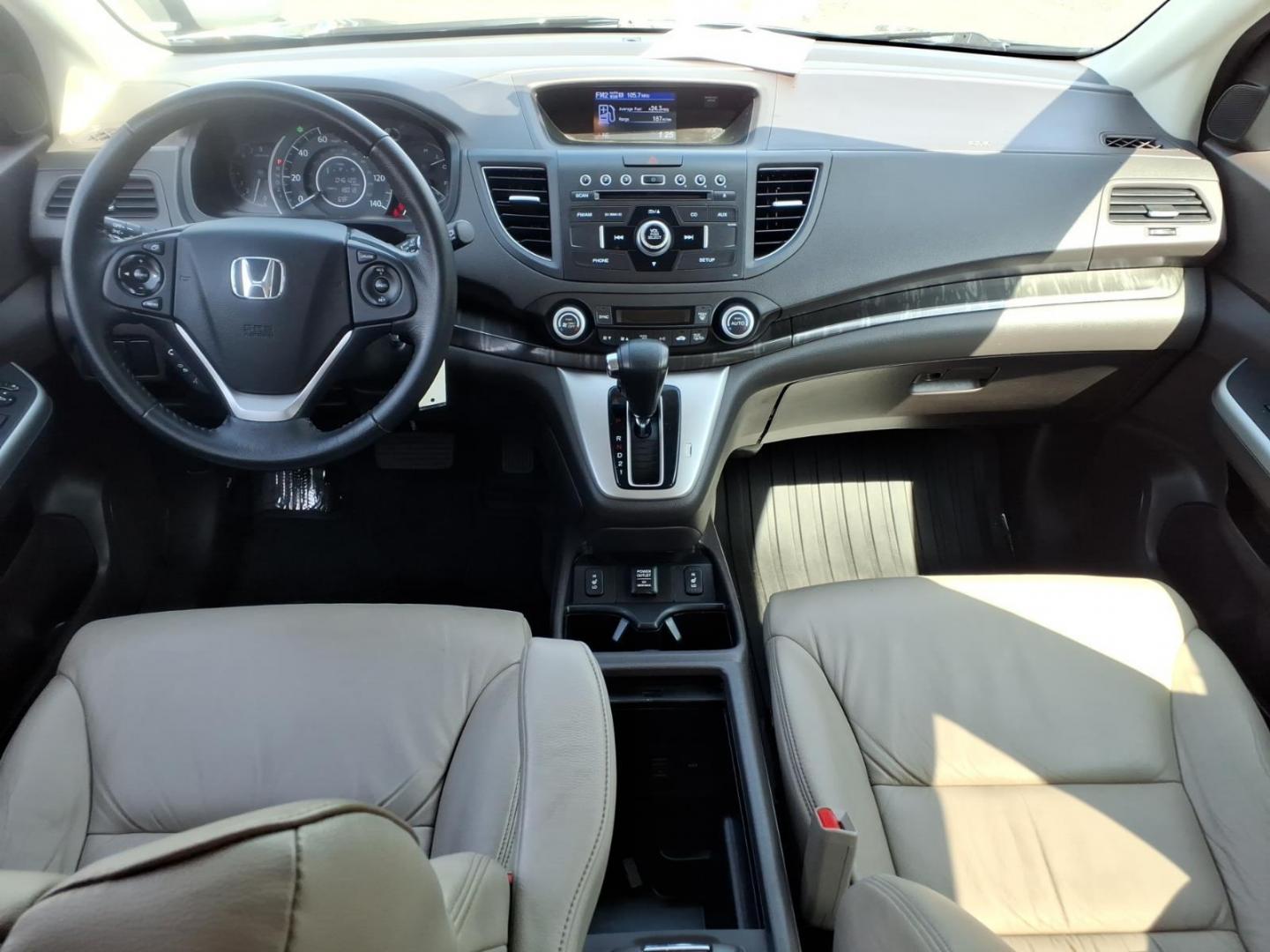 2013 Green Honda CR-V EX-L w/DVD (5J6RM4H75DL) with an 2.4L 2.4L I4 185hp 163ft. lbs. Sequential-Port F.I. engine, 5-Speed Automatic transmission, located at 50 Eastern Blvd., Essex, MD, 21221, (410) 686-3444, 39.304367, -76.484947 - Photo#12