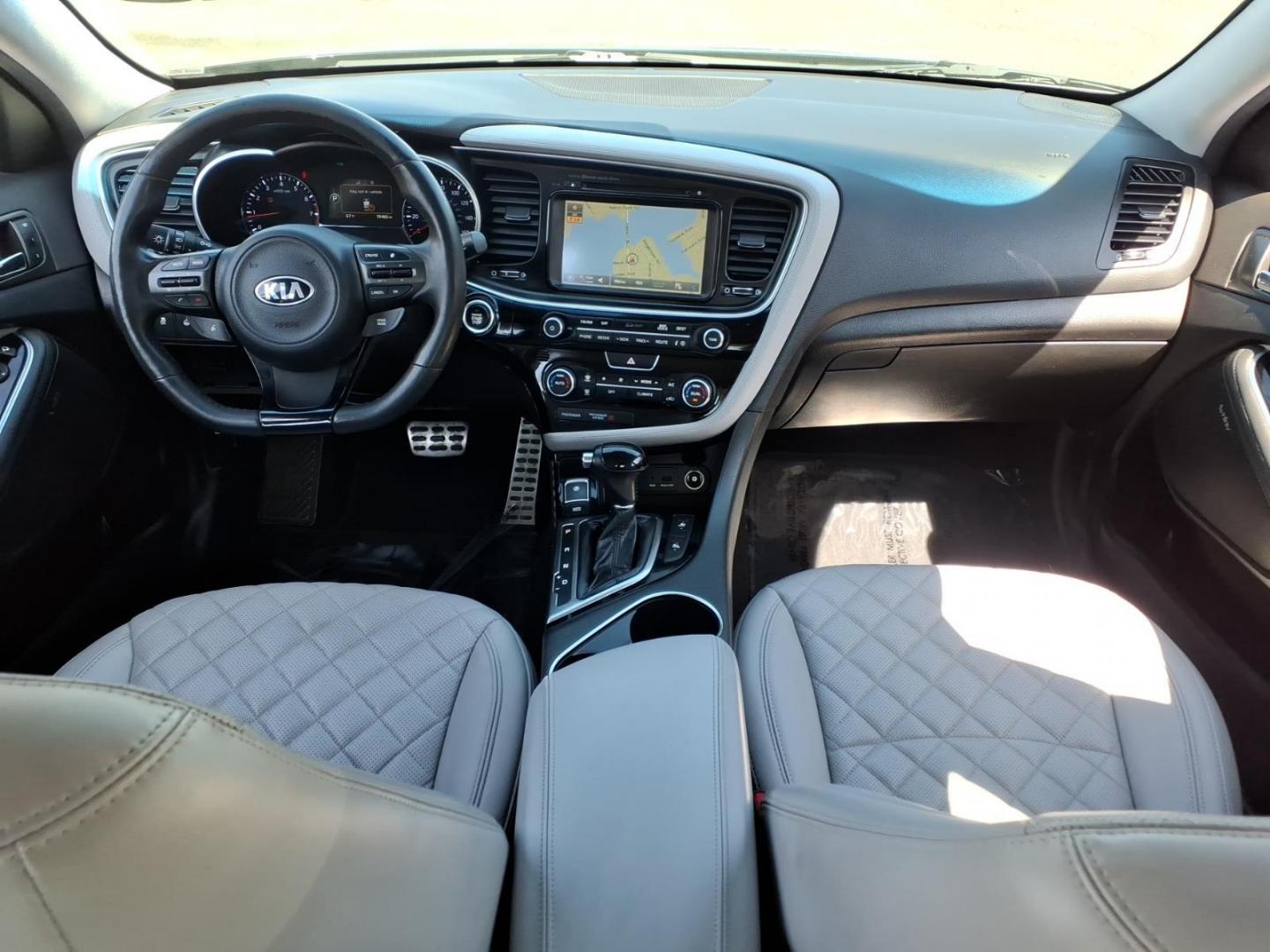 2014 Black Kia Optima SXL Turbo (5XXGR4A66EG) with an 2.0L 2.0L Turbo I4 274hp 269ft. lbs. Turbocharged engine, 6-Speed Automatic Sportmatic transmission, located at 50 Eastern Blvd., Essex, MD, 21221, (410) 686-3444, 39.304367, -76.484947 - Photo#13