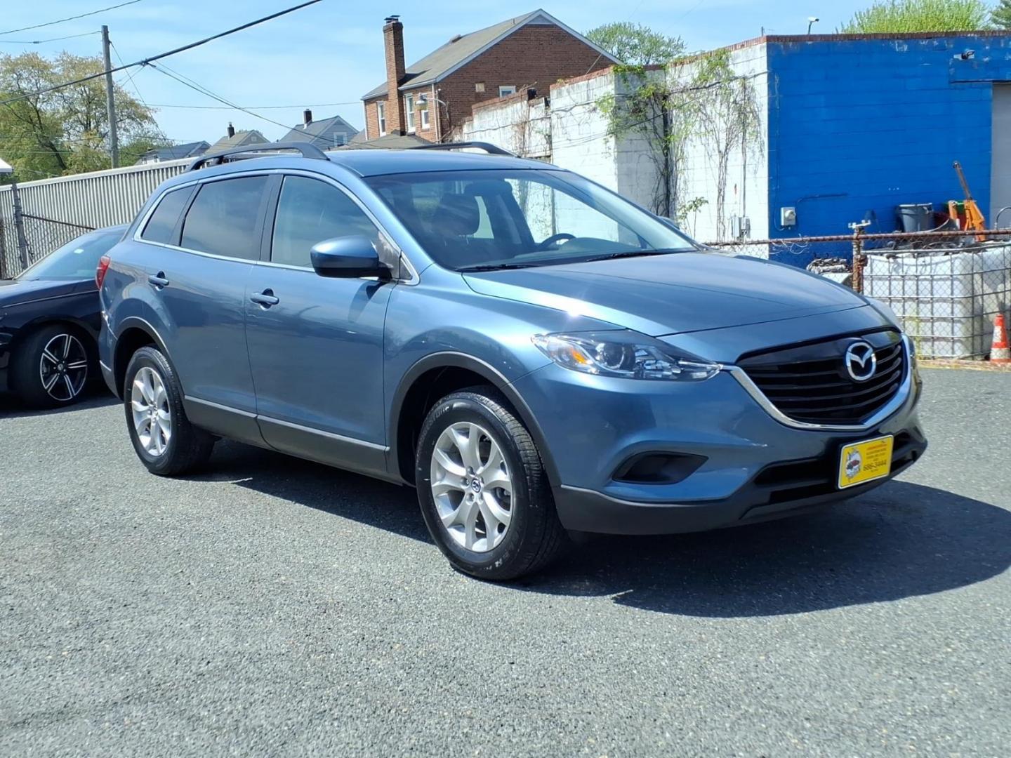2015 Blue Mazda CX-9 Touring (JM3TB3CV1F0) with an 3.7L 6 Cylinder Fuel Injected engine, V6AT transmission, located at 50 Eastern Blvd., Essex, MD, 21221, (410) 686-3444, 39.304367, -76.484947 - Photo#6