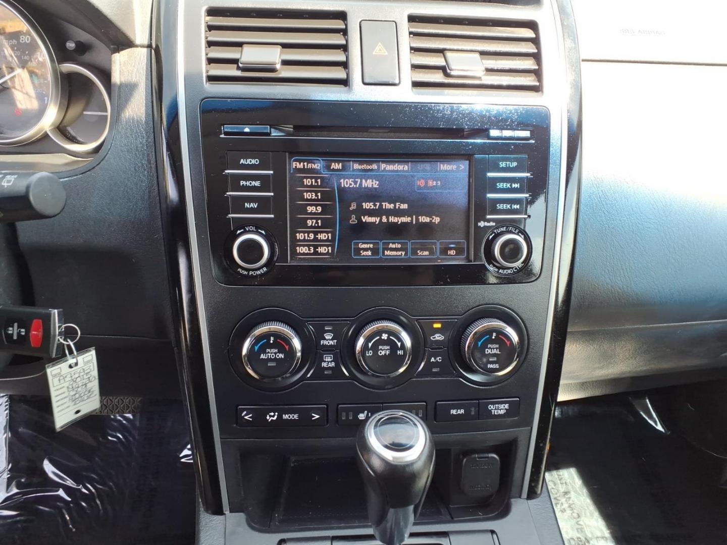 2015 Blue Mazda CX-9 Touring (JM3TB3CV1F0) with an 3.7L 6 Cylinder Fuel Injected engine, V6AT transmission, located at 50 Eastern Blvd., Essex, MD, 21221, (410) 686-3444, 39.304367, -76.484947 - Photo#17