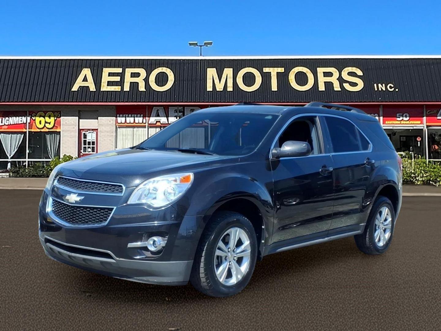2012 Black Gba Chevrolet Equinox LT (2GNALPEK3C6) with an 2.4L 4 Cylinder Sequential Fuel Injection engine, 4CYL transmission, located at 50 Eastern Blvd., Essex, MD, 21221, (410) 686-3444, 39.304367, -76.484947 - Photo#0