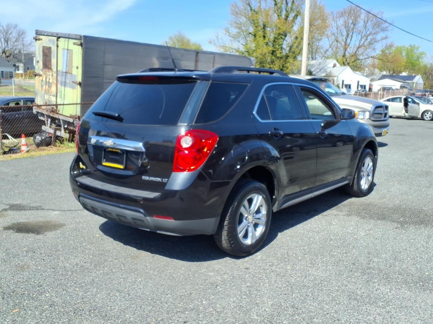 2012 Black Gba Chevrolet Equinox LT (2GNALPEK3C6) with an 2.4L 4 Cylinder Sequential Fuel Injection engine, 4CYL transmission, located at 50 Eastern Blvd., Essex, MD, 21221, (410) 686-3444, 39.304367, -76.484947 - Photo#3