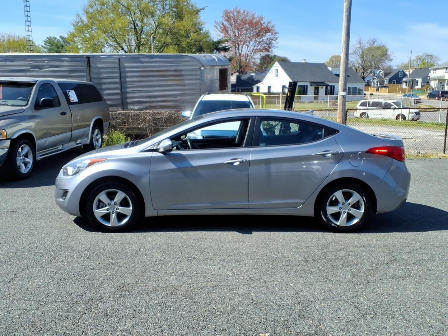 2013 Silver Hyundai ELANTRA GLS (KMHDH4AE5DU) with an 1.8L 4 Cylinder Sequential Fuel Injection engine, Automatic transmission, located at 50 Eastern Blvd., Essex, MD, 21221, (410) 686-3444, 39.304367, -76.484947 - Photo#1