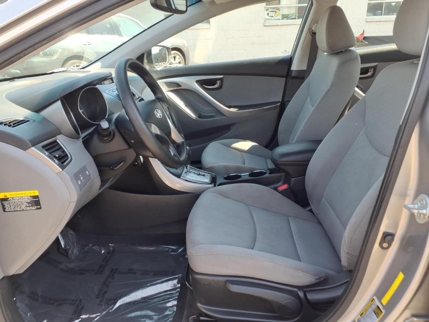 2013 Silver Hyundai ELANTRA GLS (KMHDH4AE5DU) with an 1.8L 4 Cylinder Sequential Fuel Injection engine, Automatic transmission, located at 50 Eastern Blvd., Essex, MD, 21221, (410) 686-3444, 39.304367, -76.484947 - Photo#6